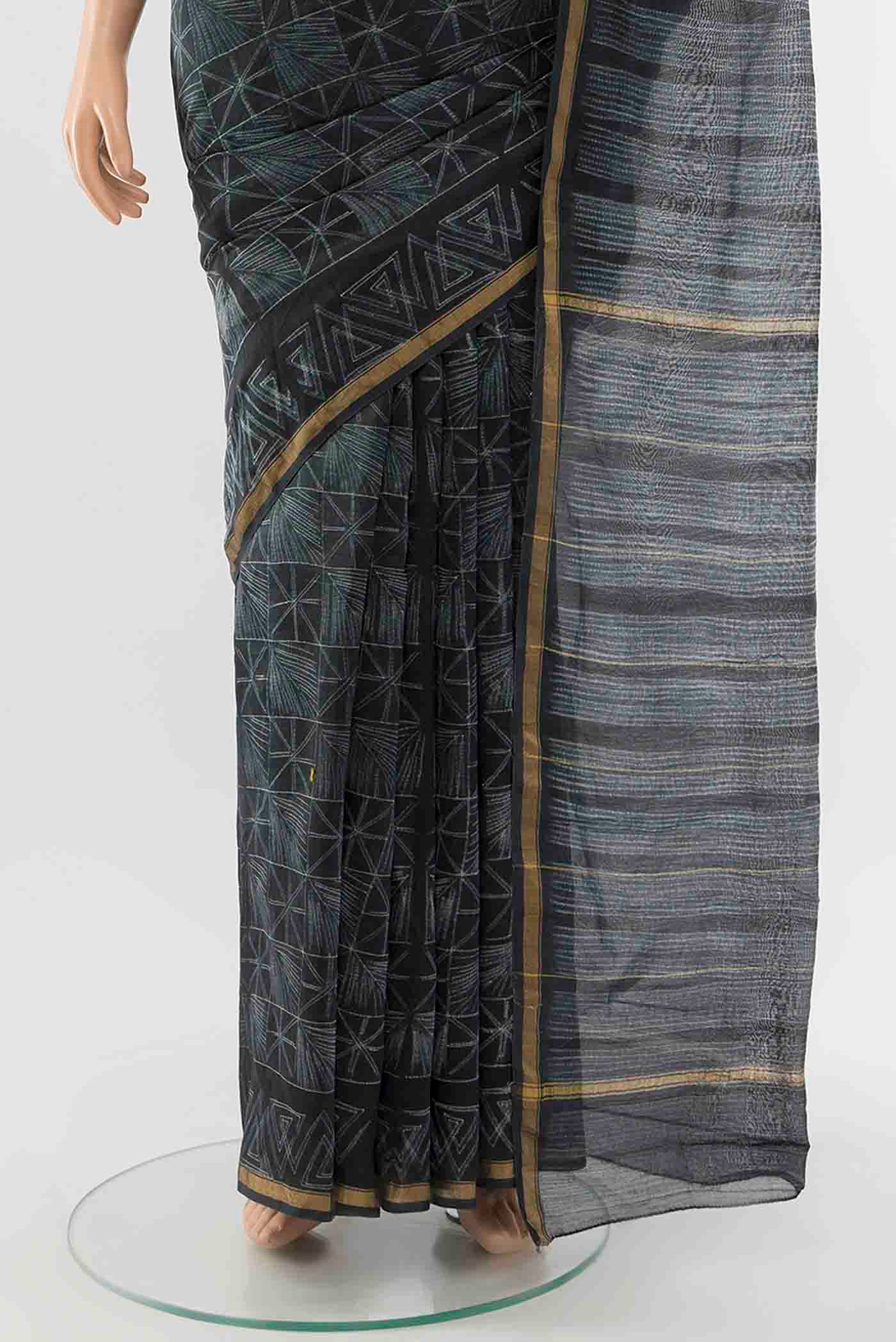 pleats pallu