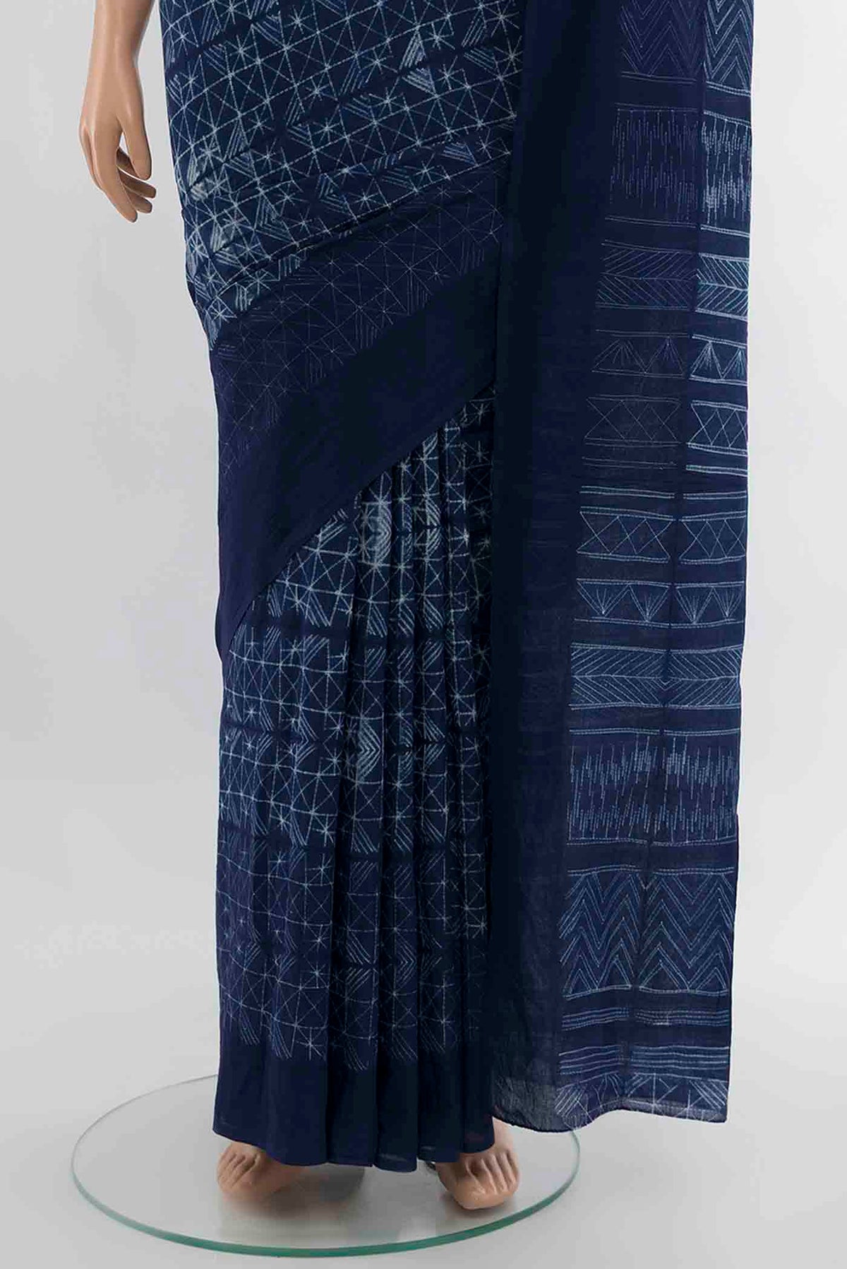 pleats pallu