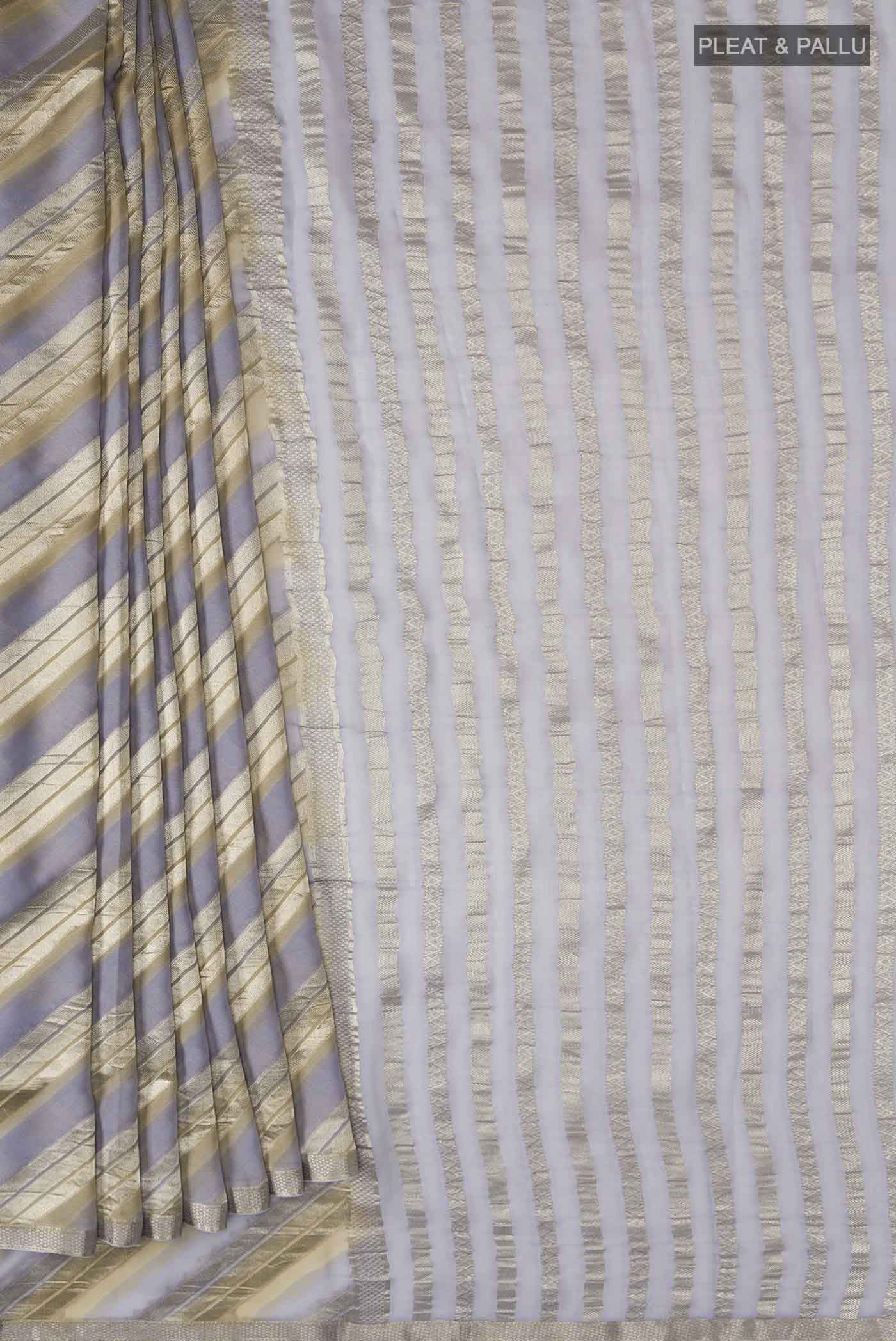 pleats pallu