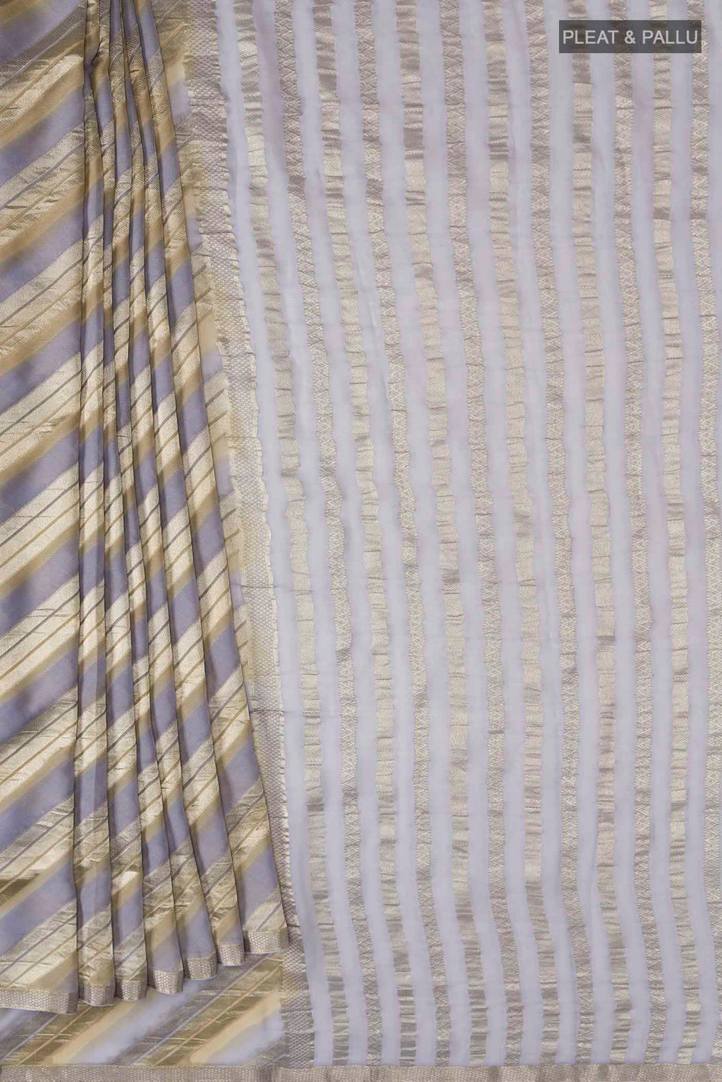pleats pallu