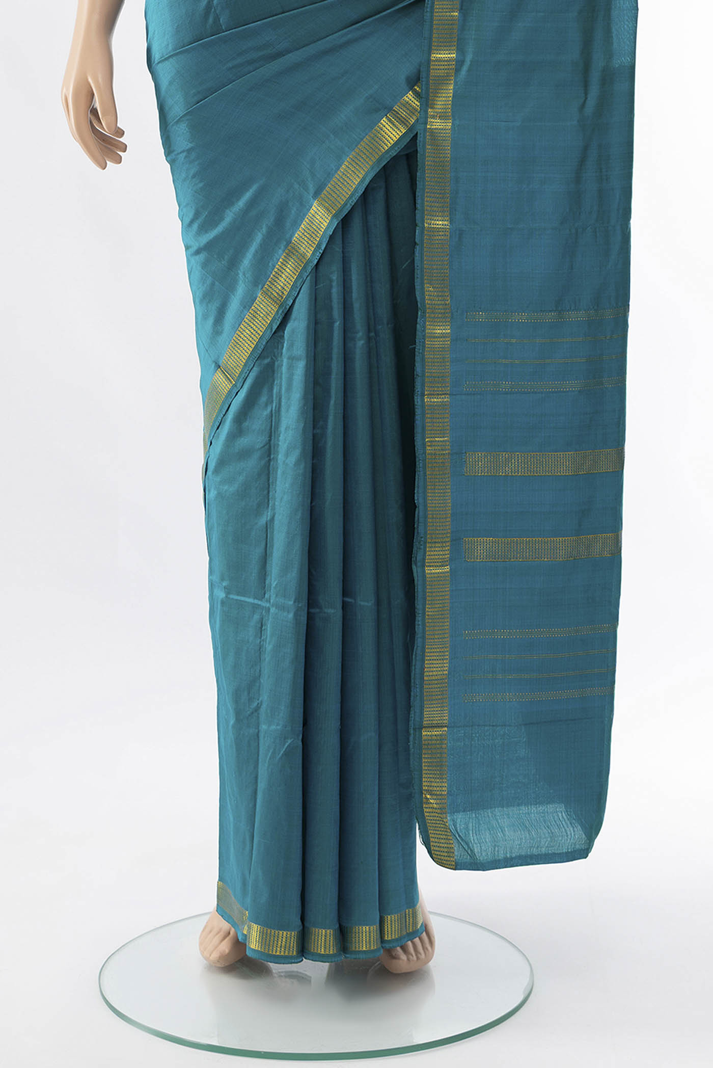 pleats pallu