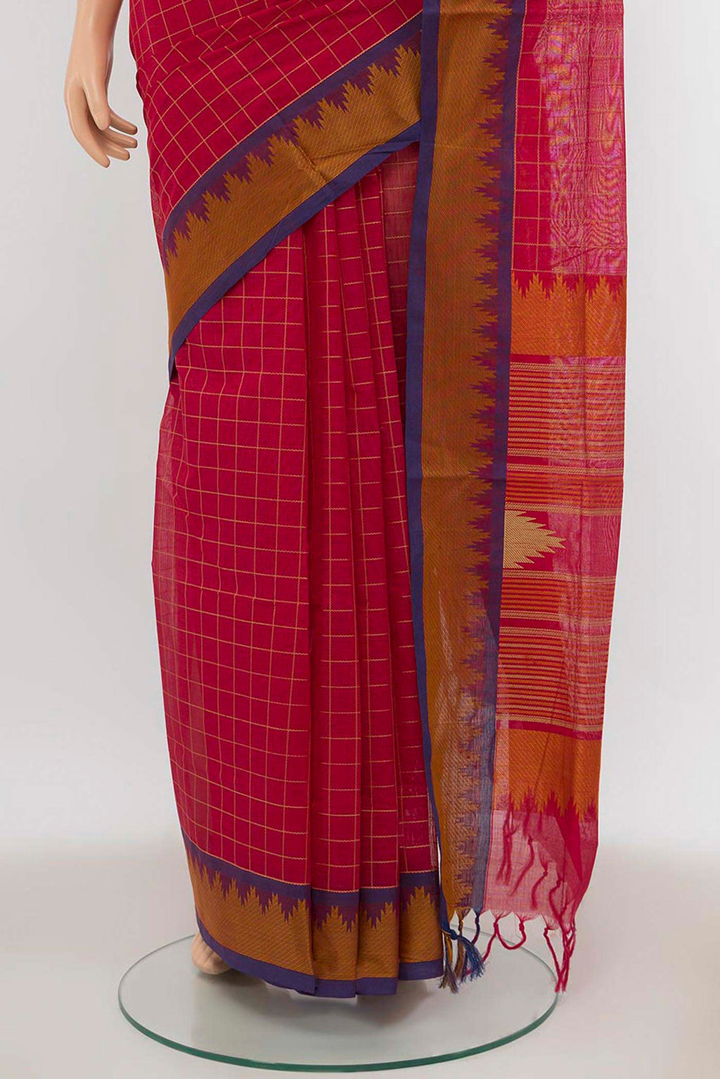 pleats pallu