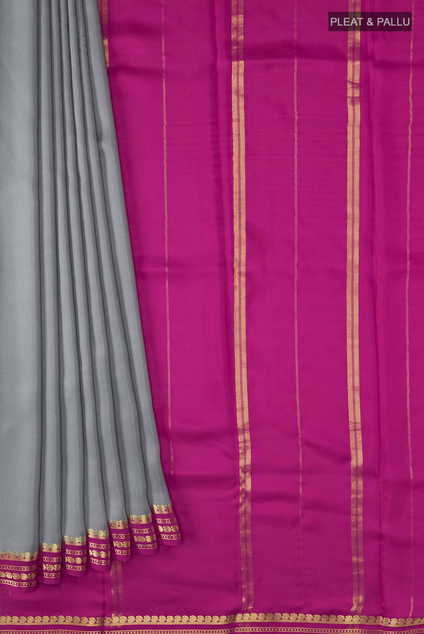pleats pallu