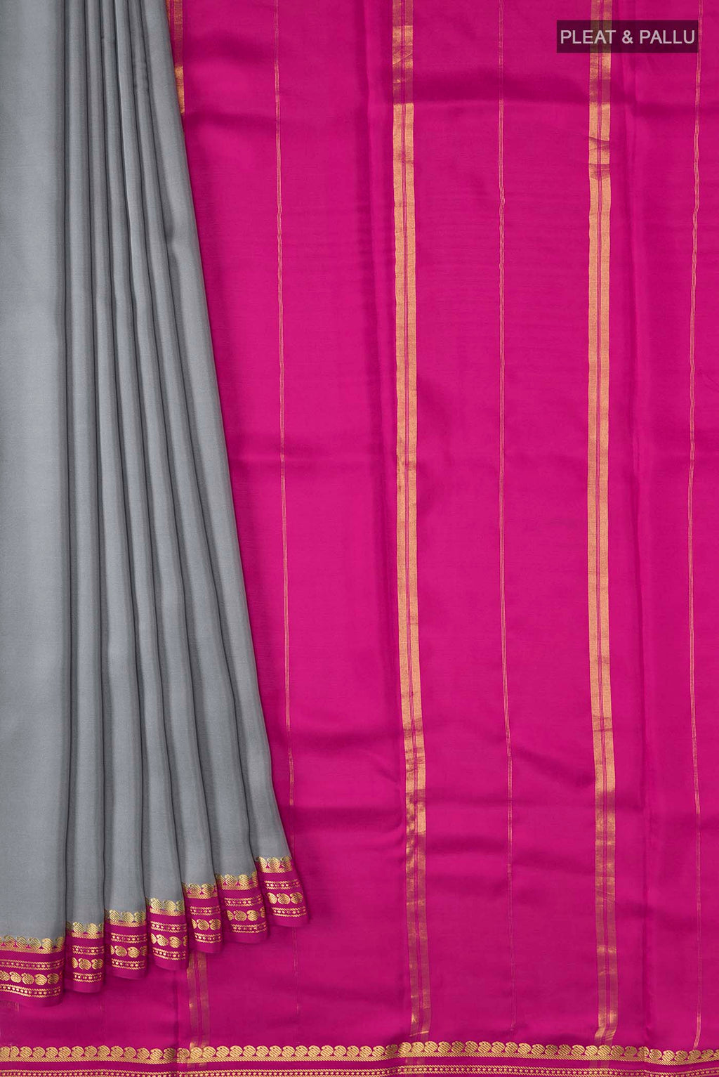 pleats pallu