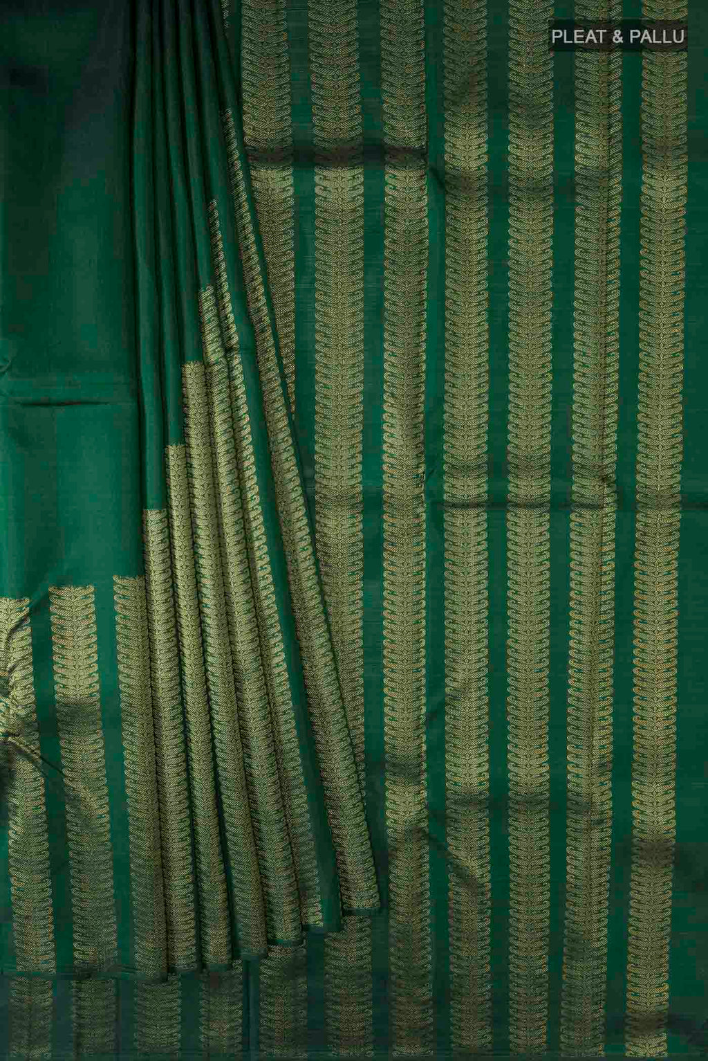 pleats pallu