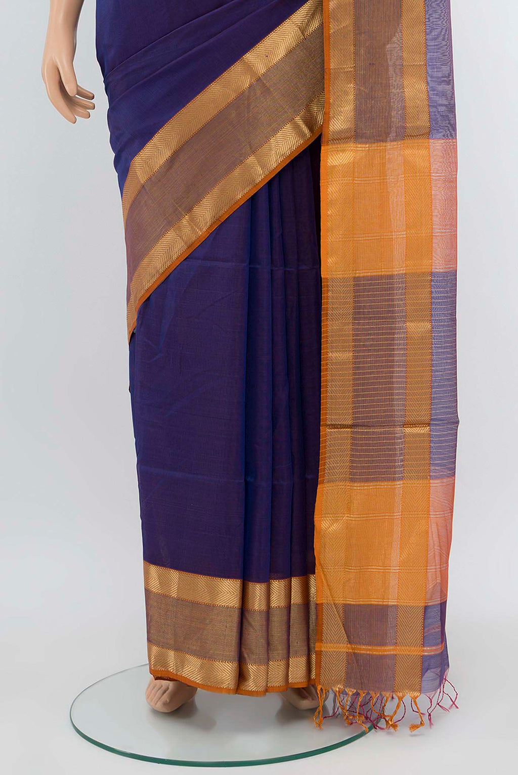 pleats pallu