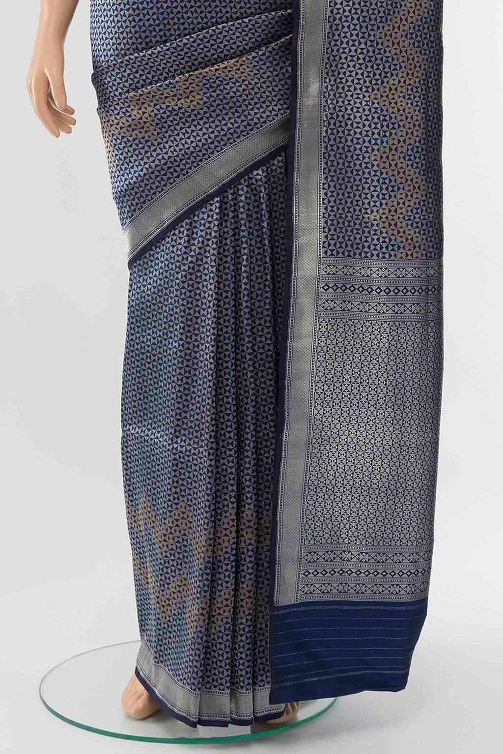pleats pallu
