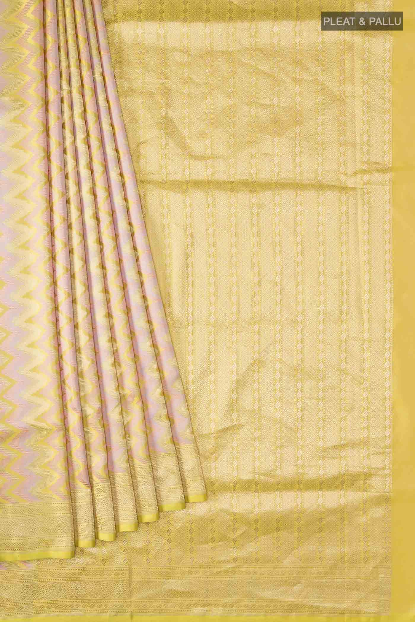 pleats pallu