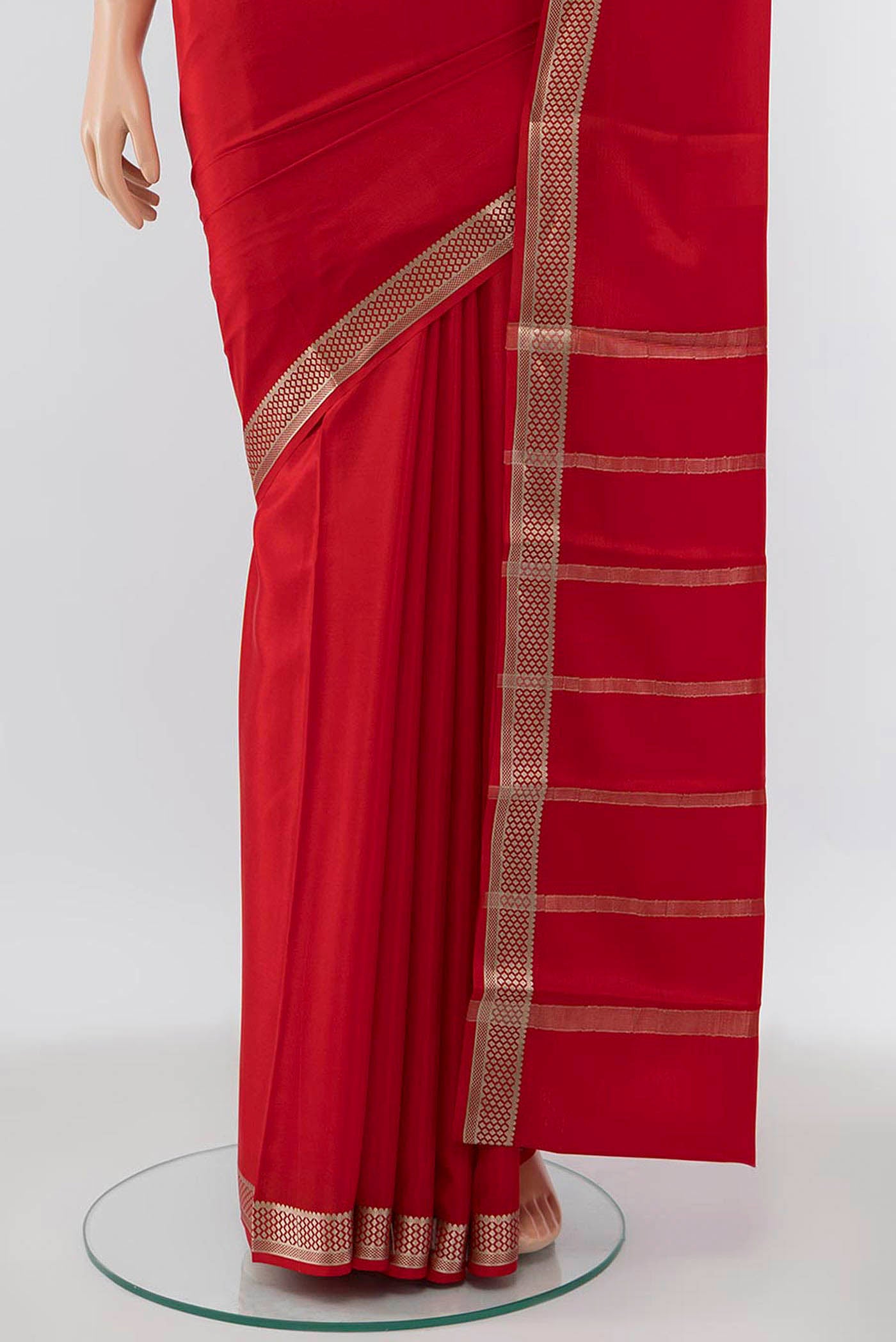 pleats pallu