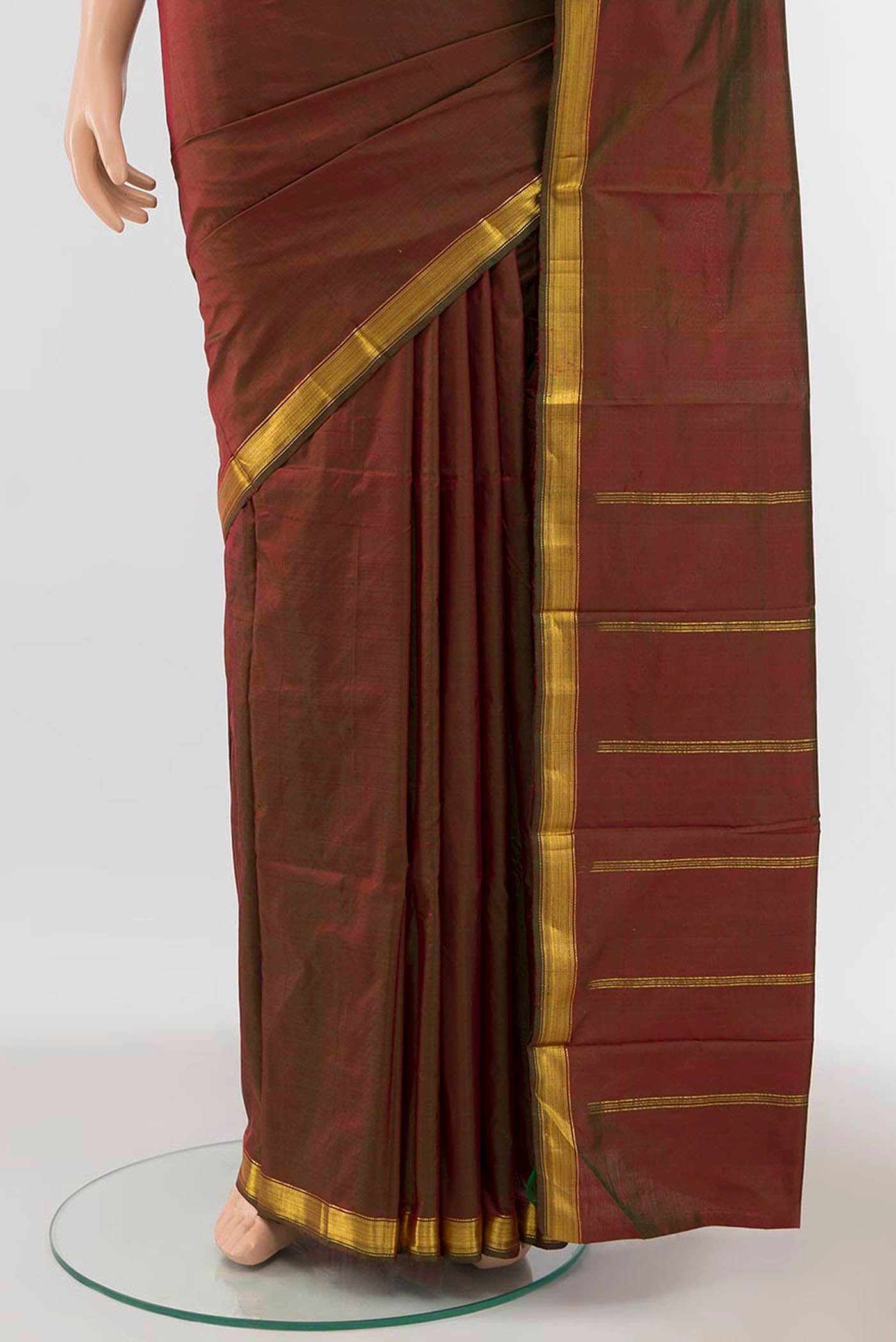 pleats pallu