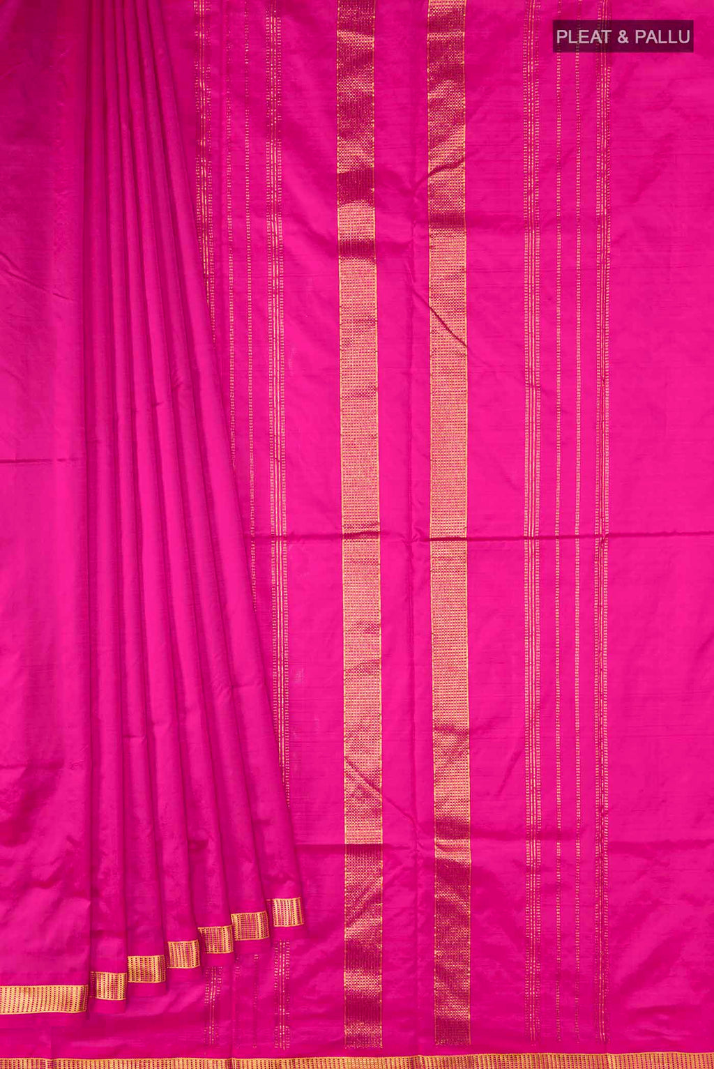 pleats pallu