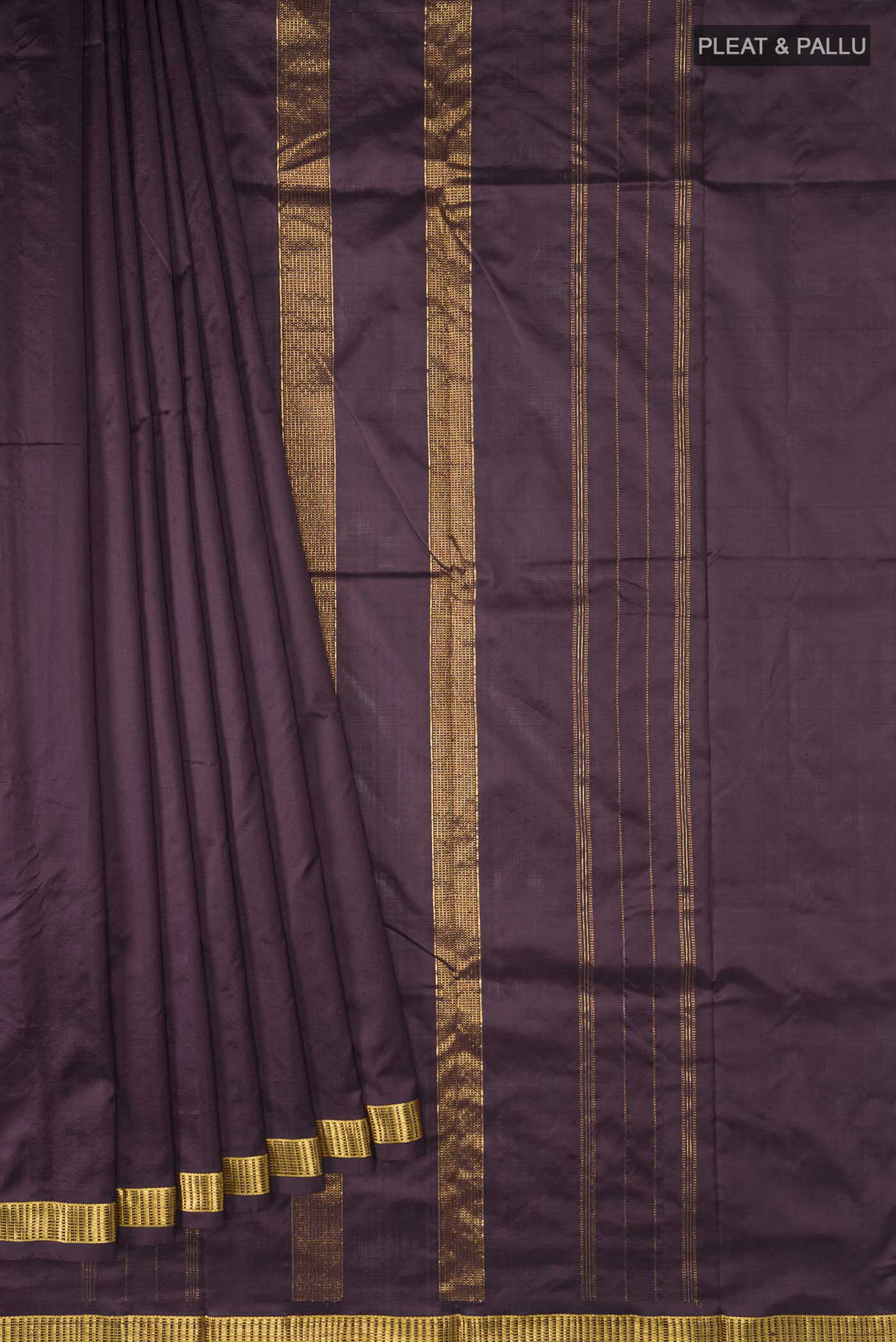 pleats pallu