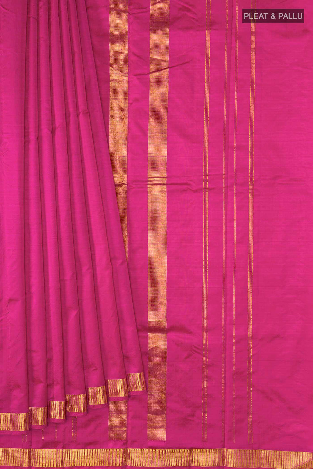 pleats pallu