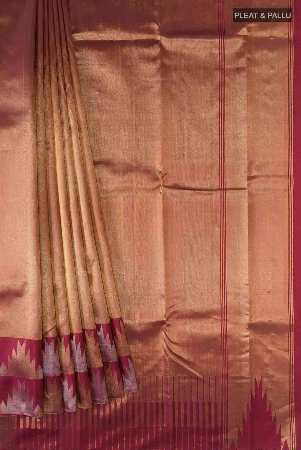 pleats pallu