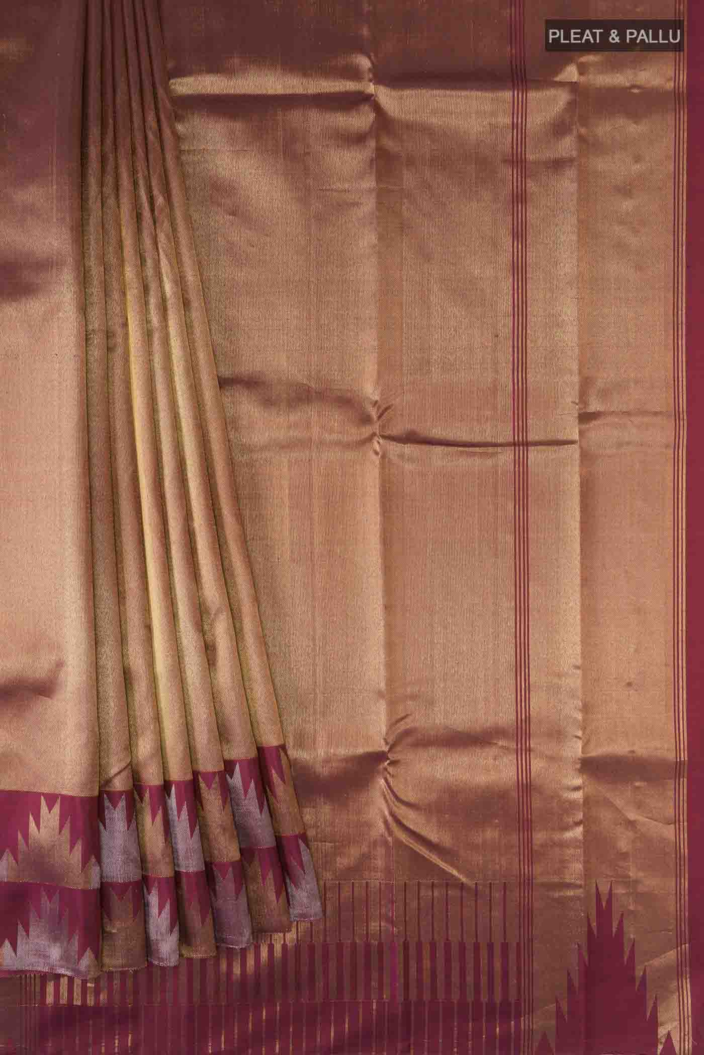 pleats pallu