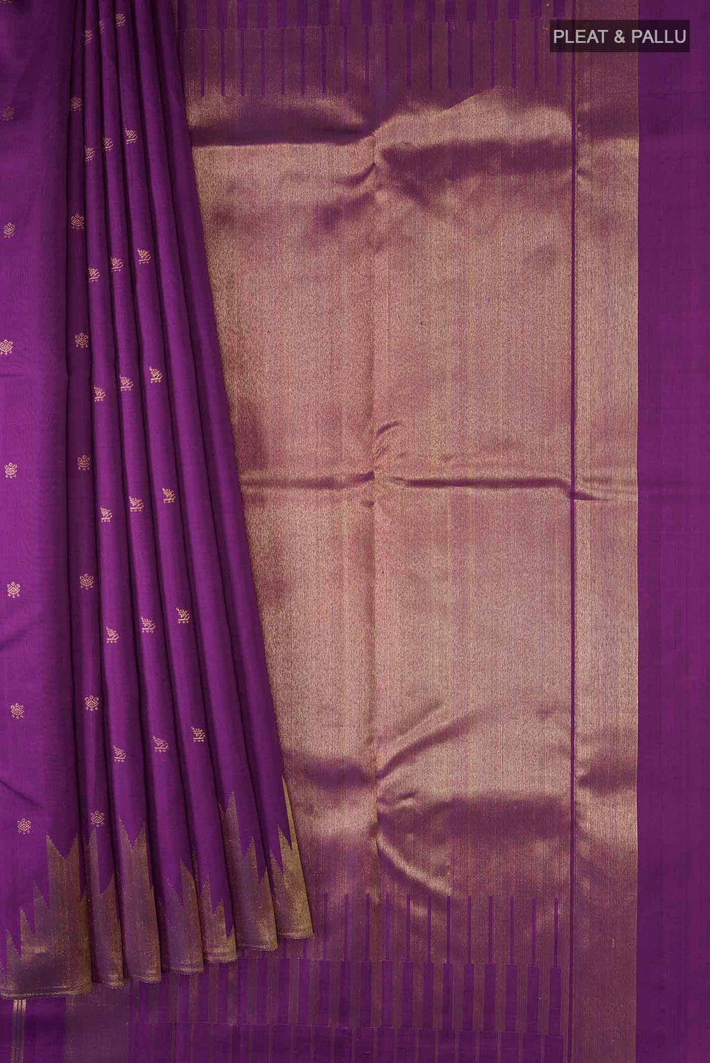 pleats pallu