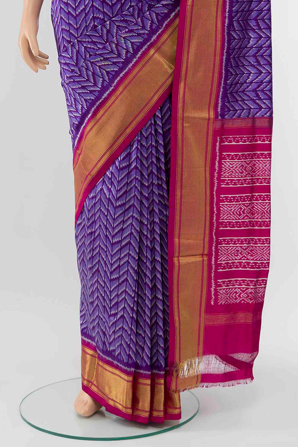 pleats pallu