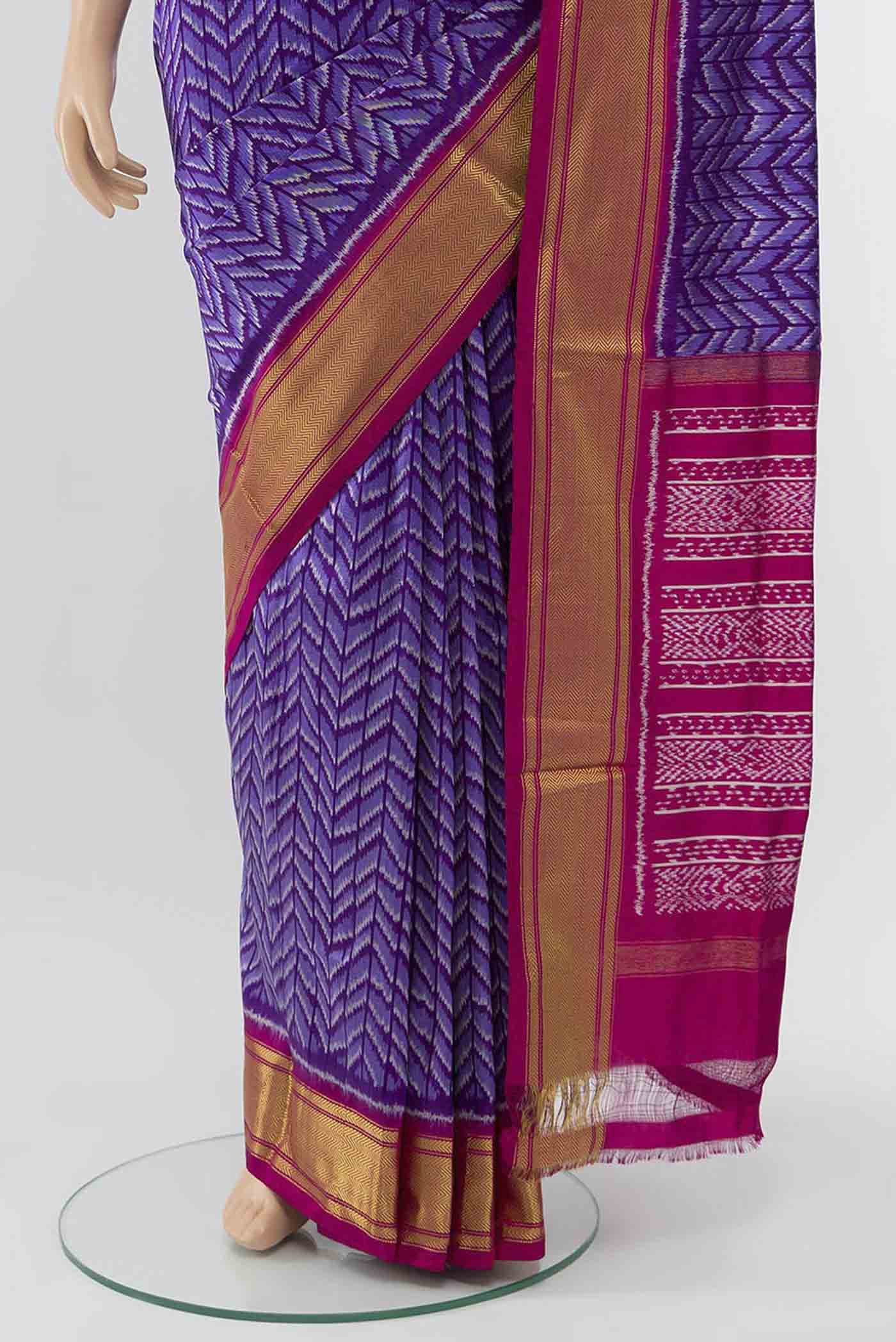 pleats pallu