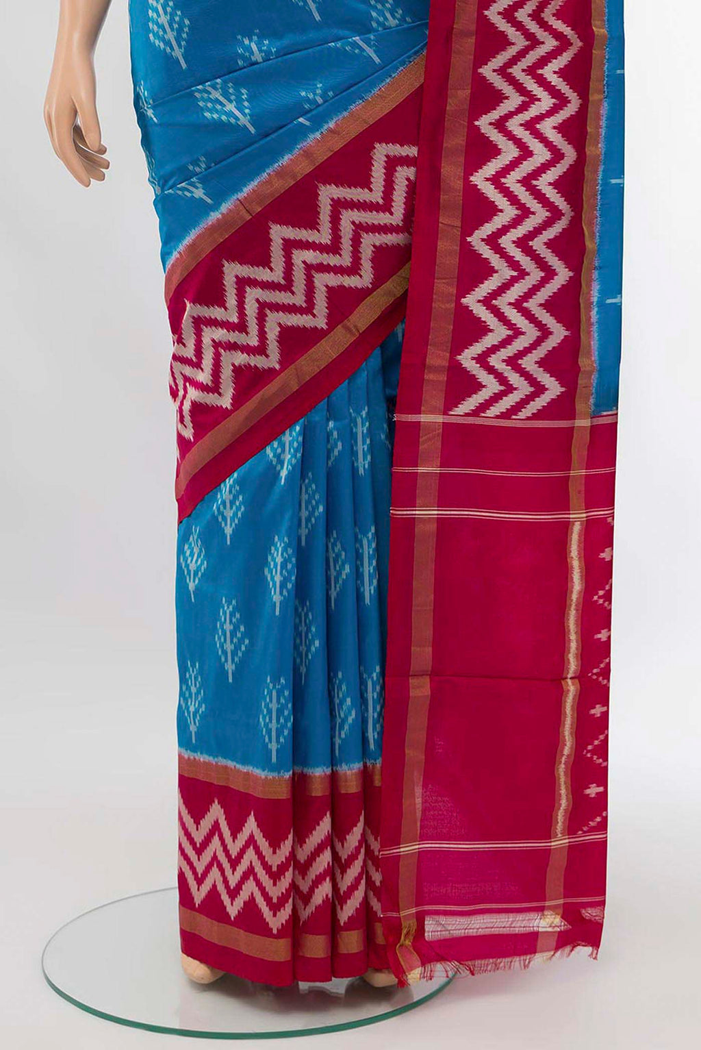 pleats pallu