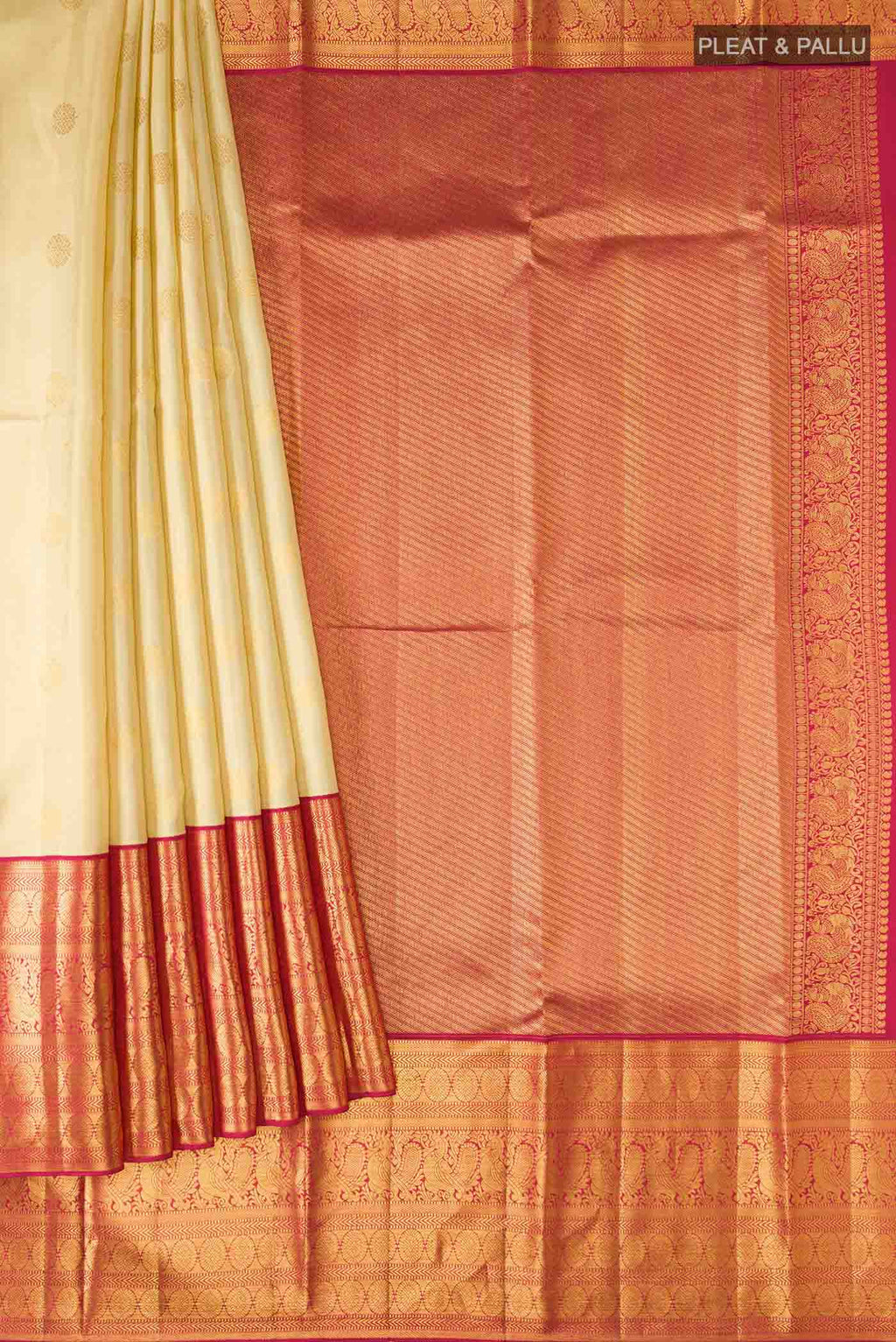 pleats pallu