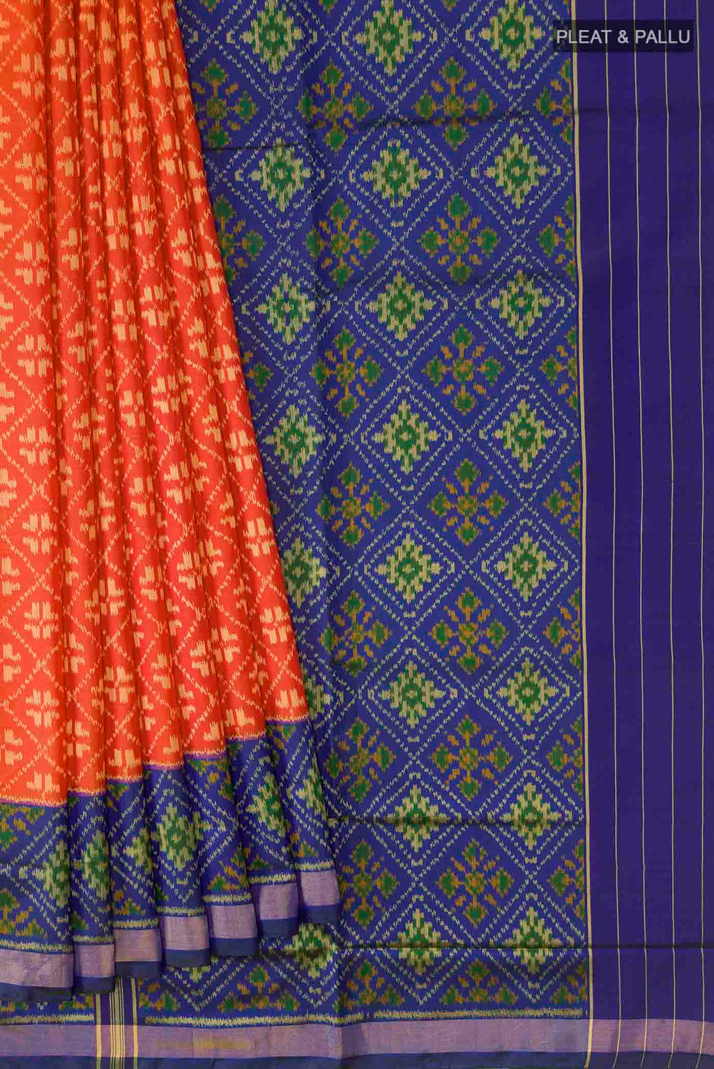 pleats pallu