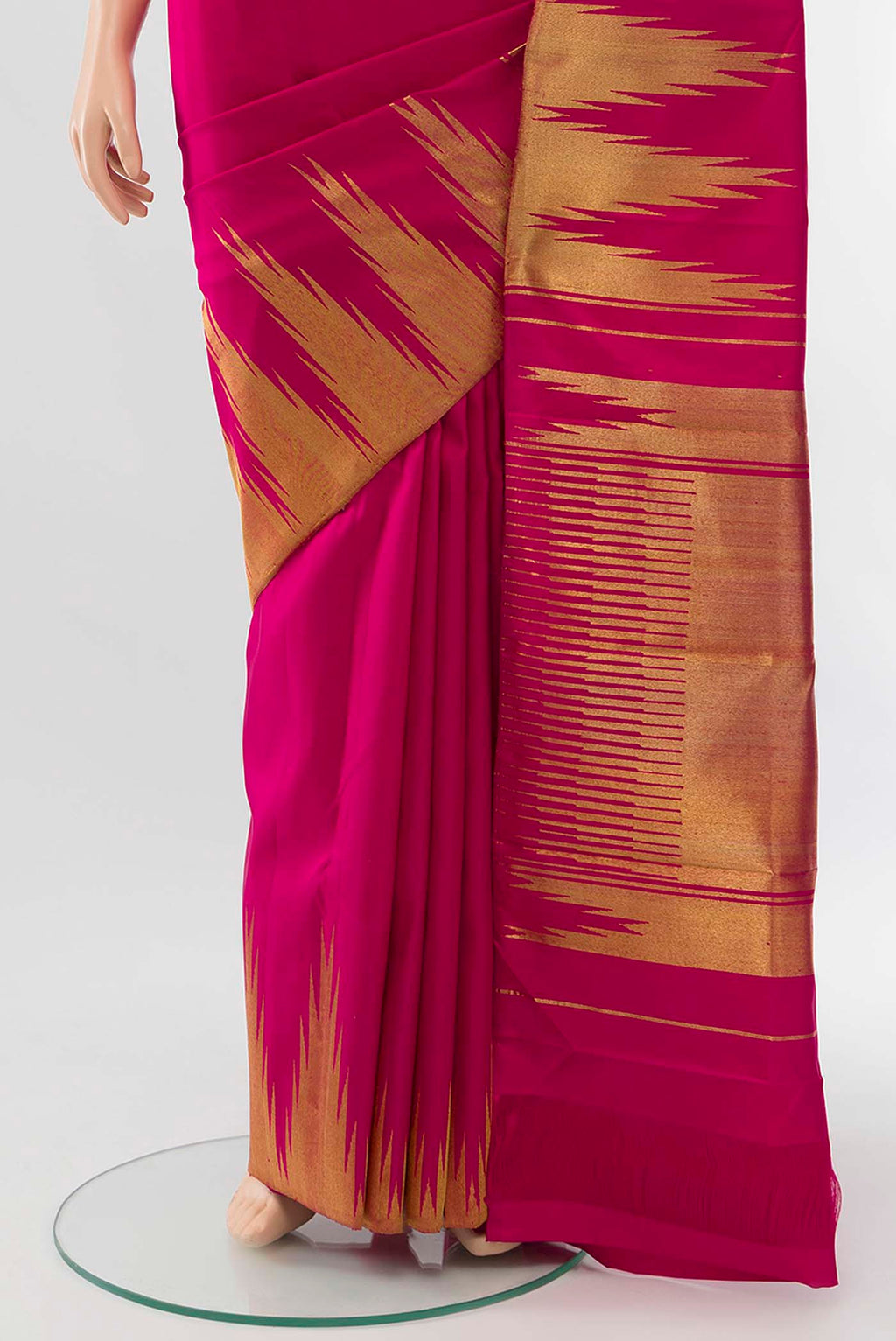pleats pallu