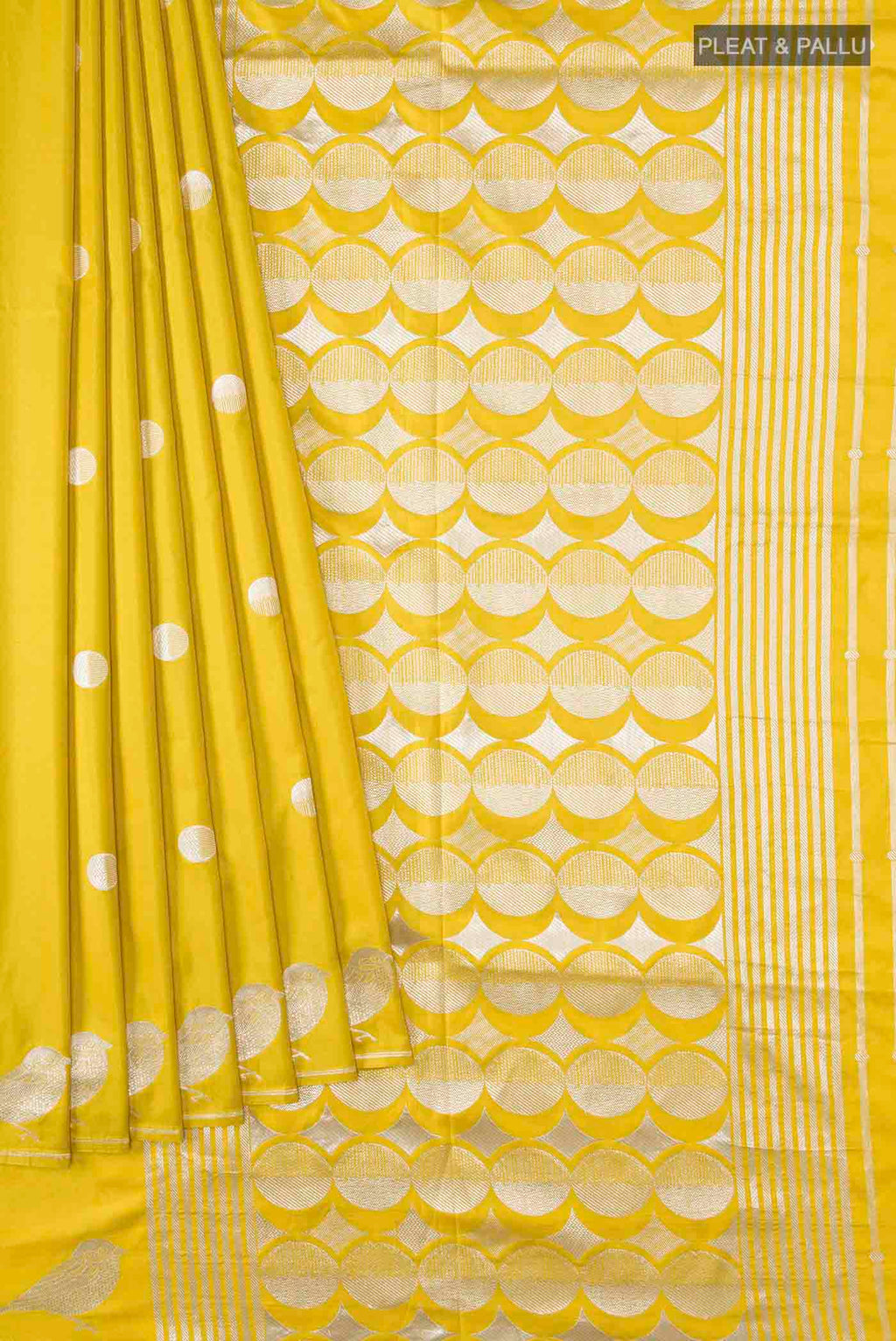 pleats pallu