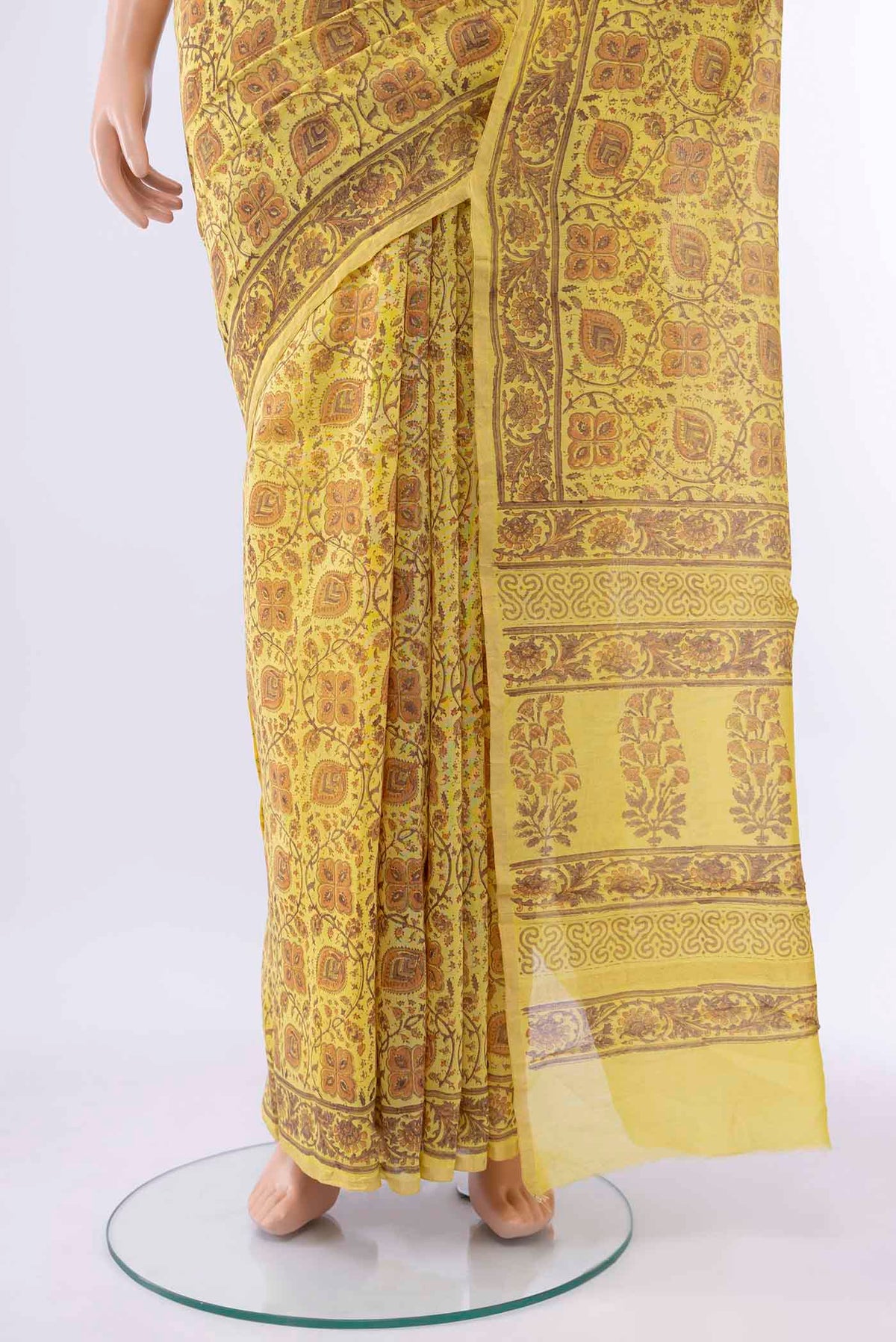 pleats pallu
