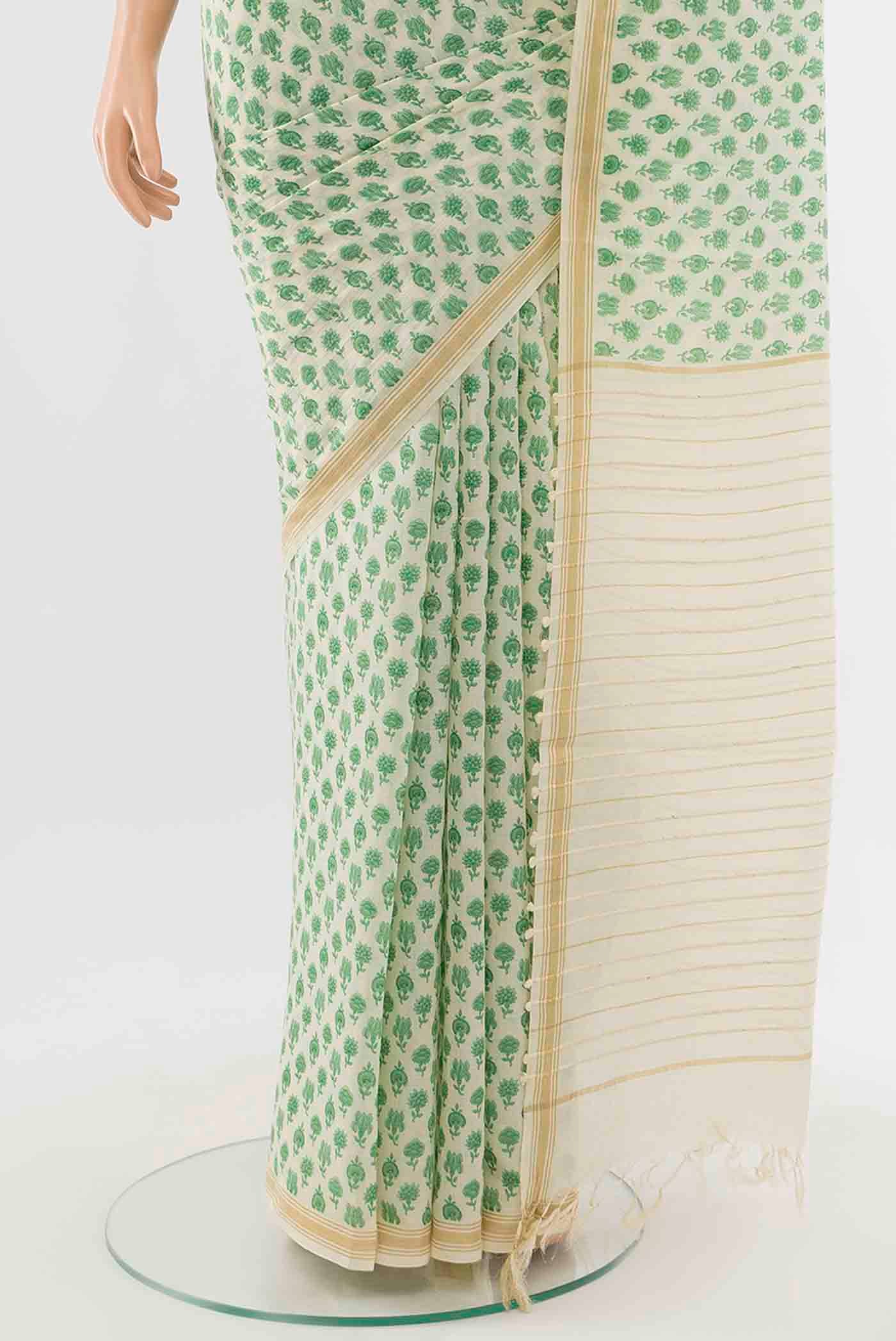 pleats pallu