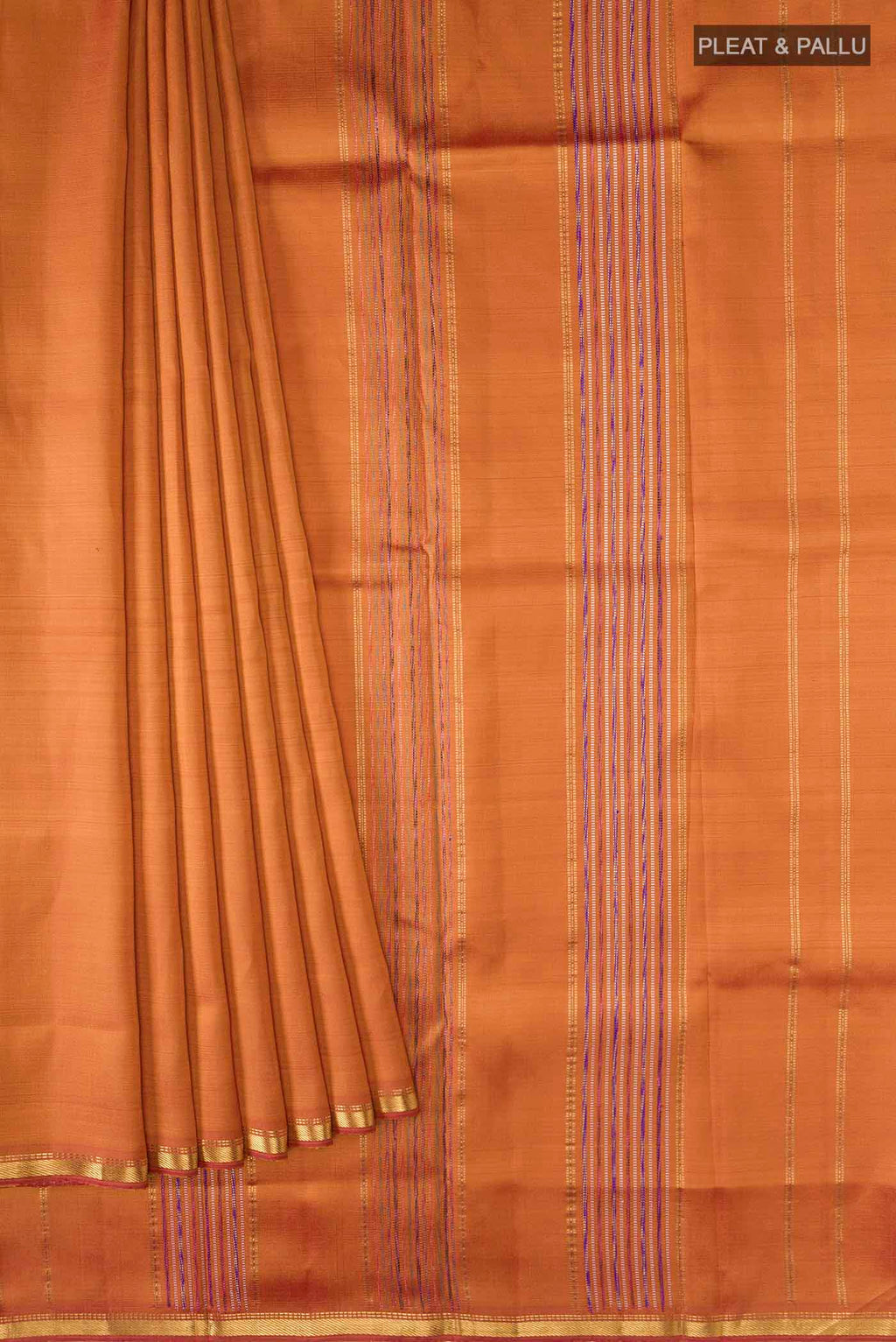 pleats pallu