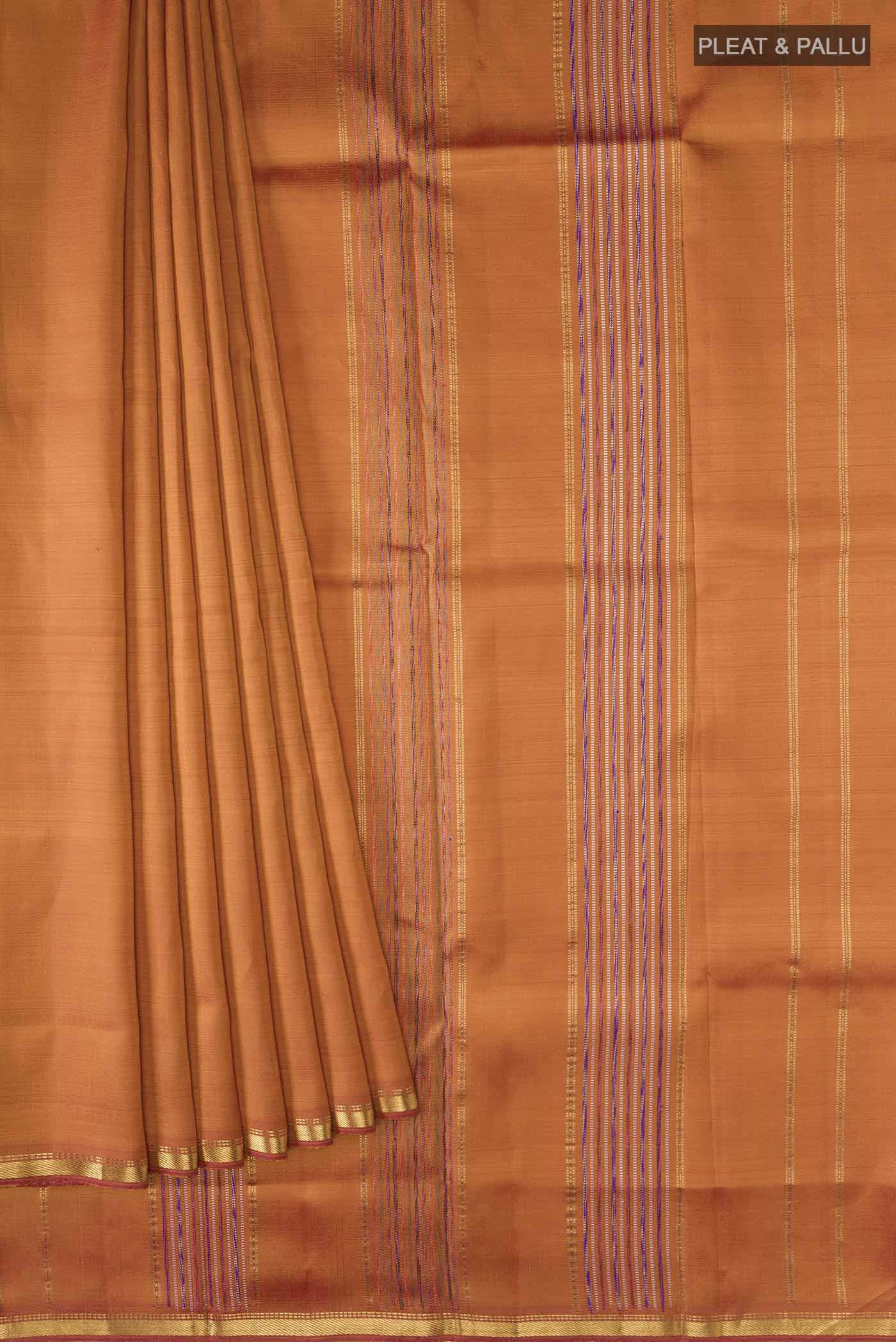 pleats pallu