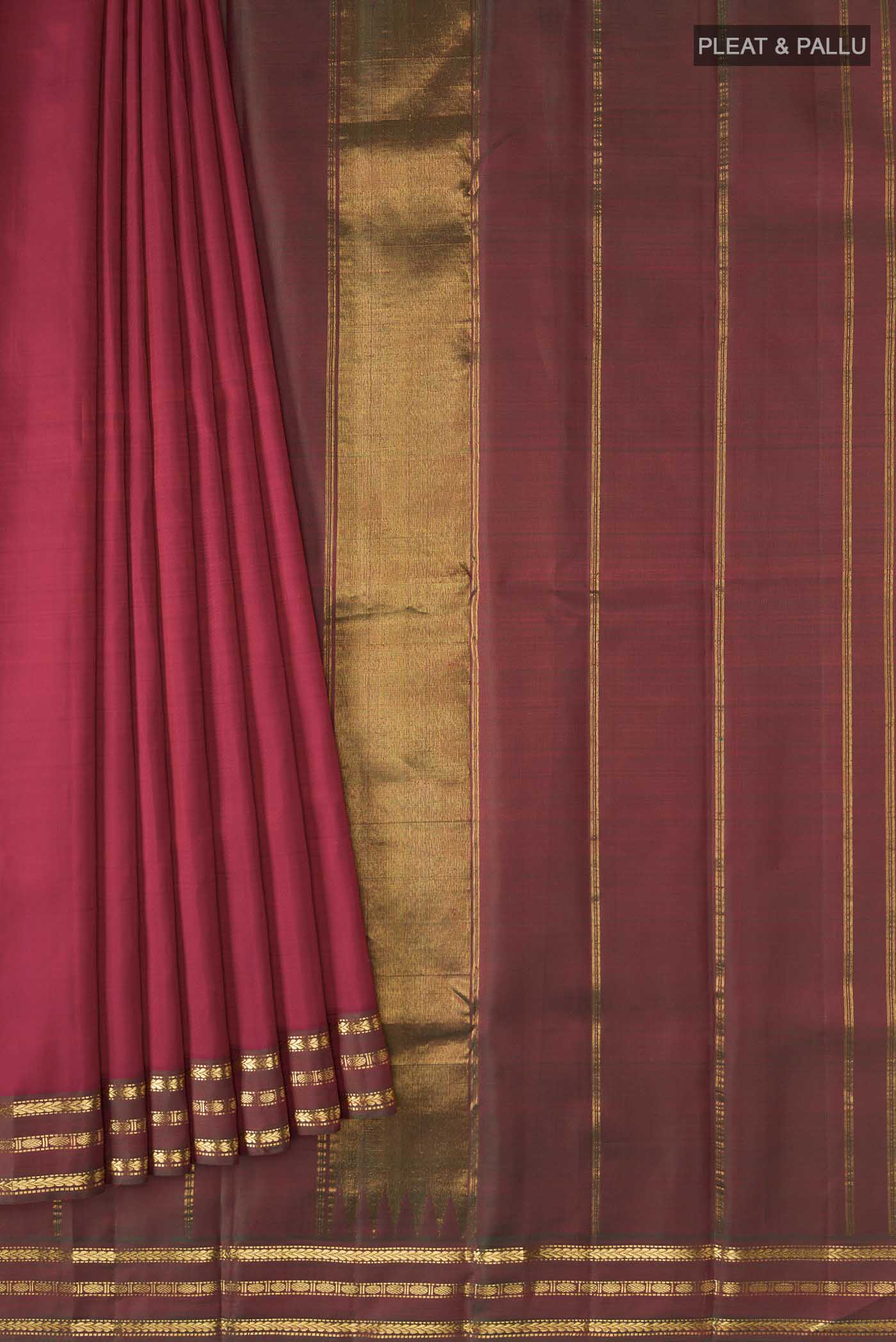 pleats pallu