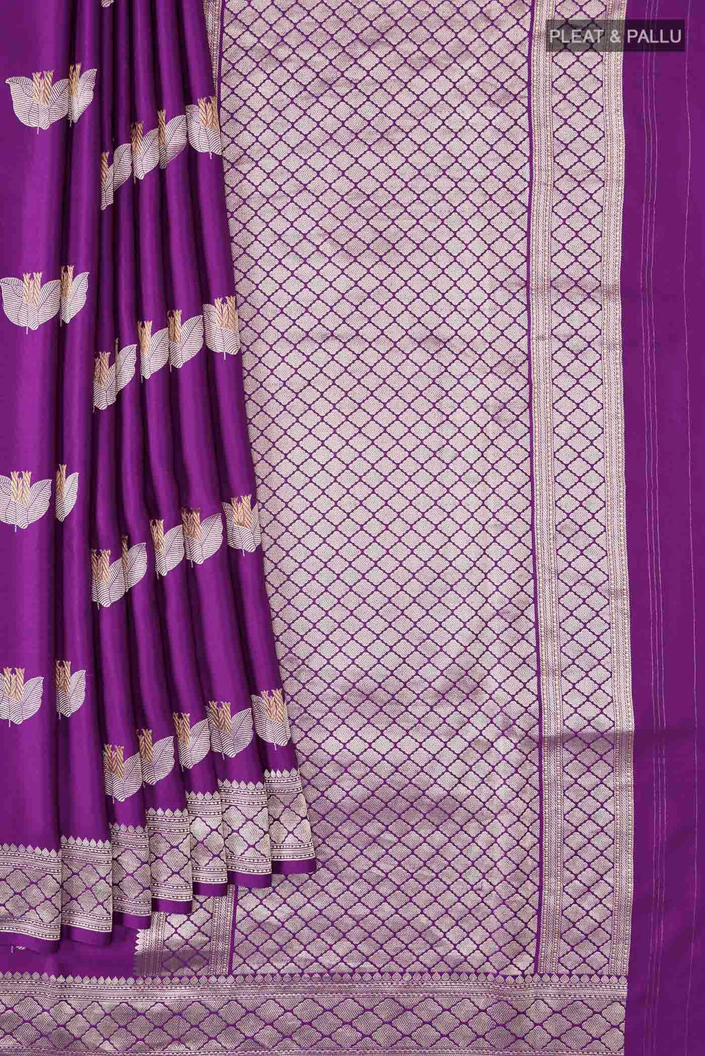 pleats pallu
