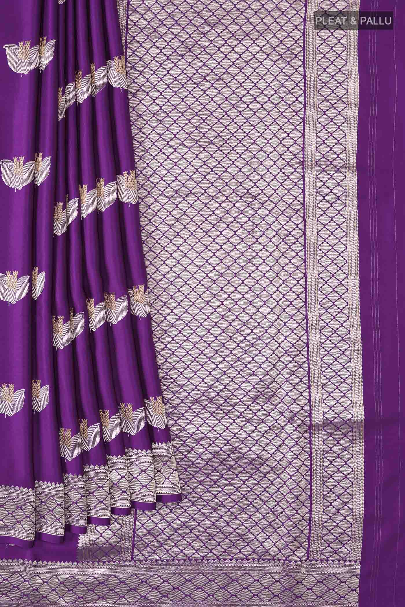 pleats pallu