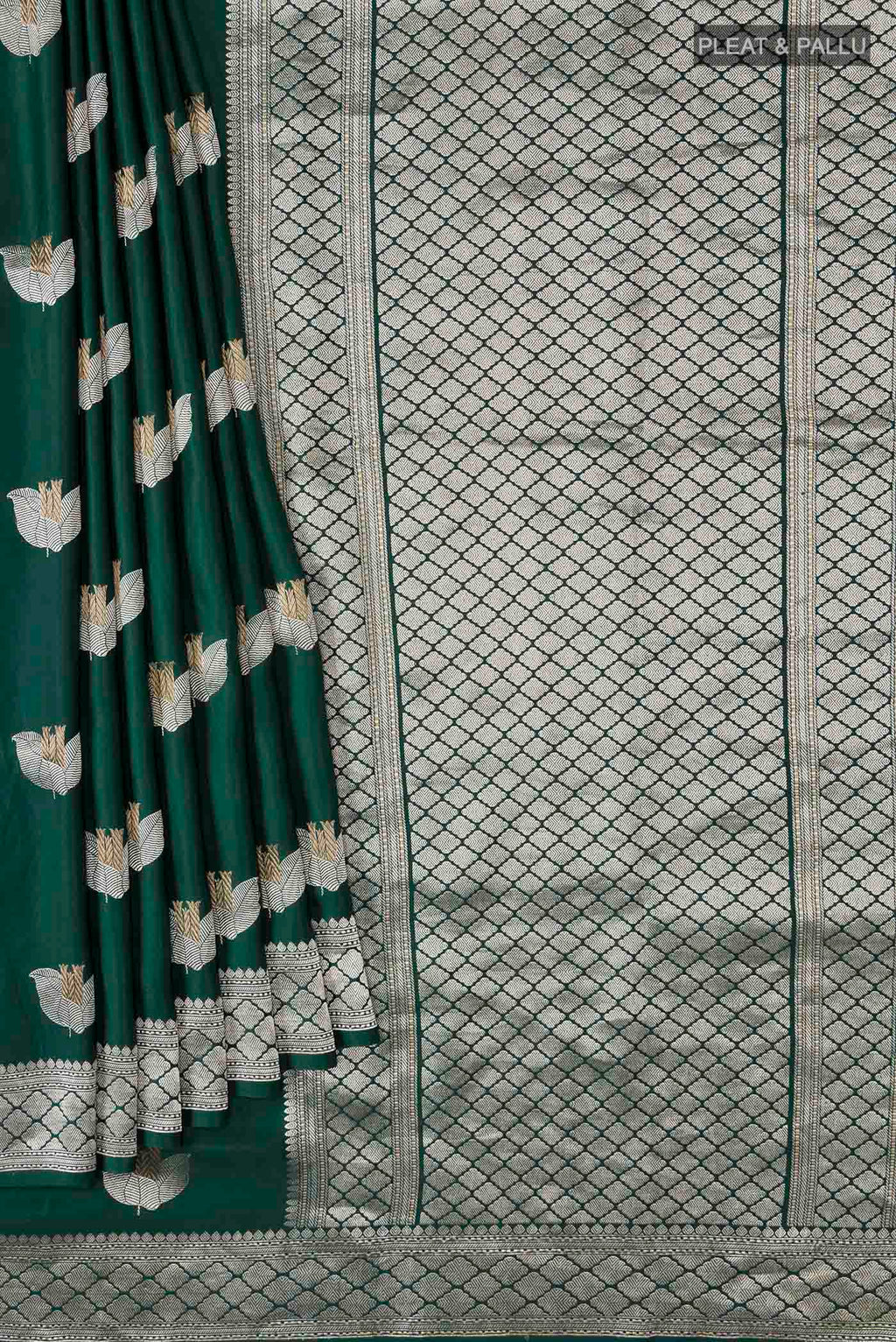 pleats pallu