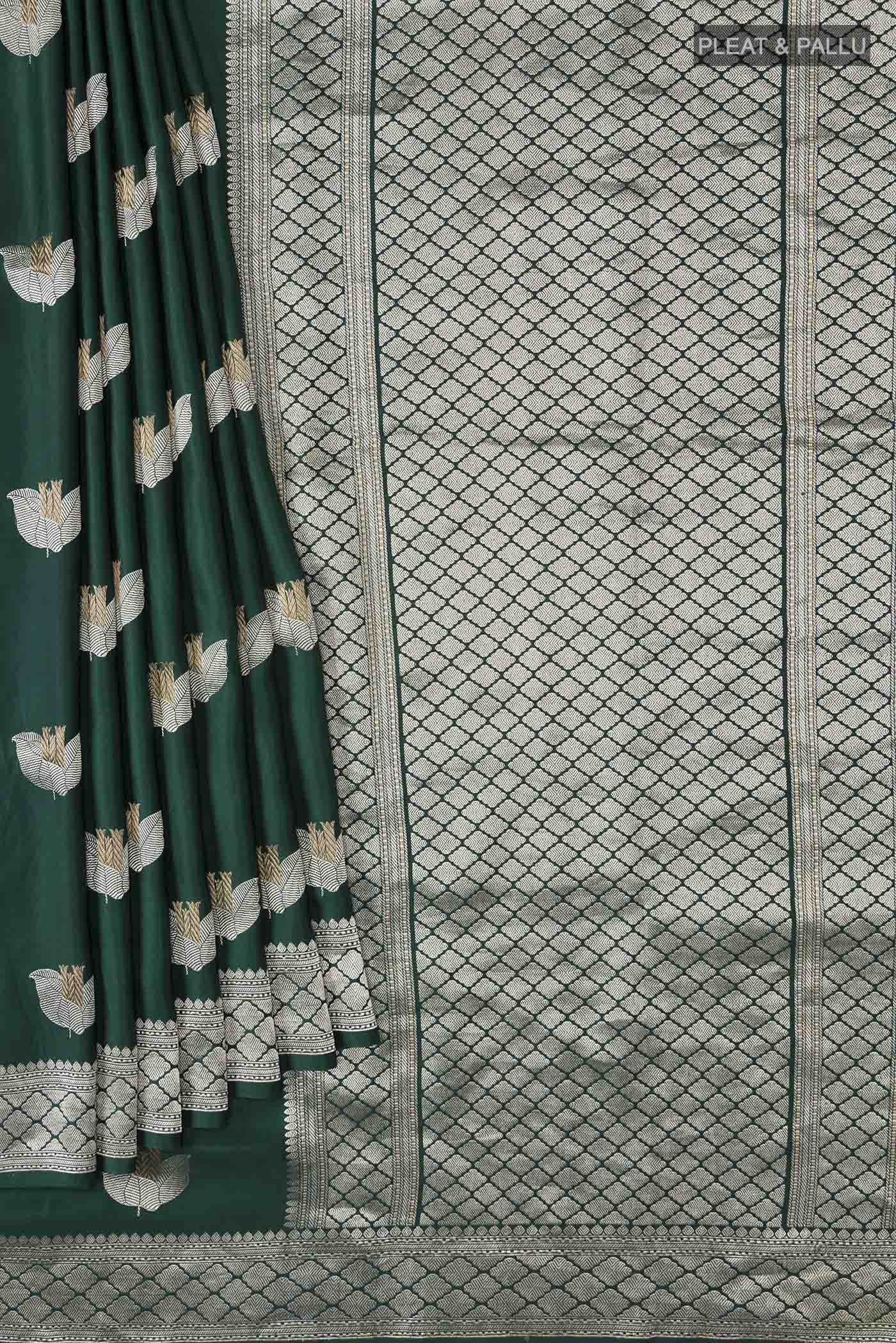 pleats pallu