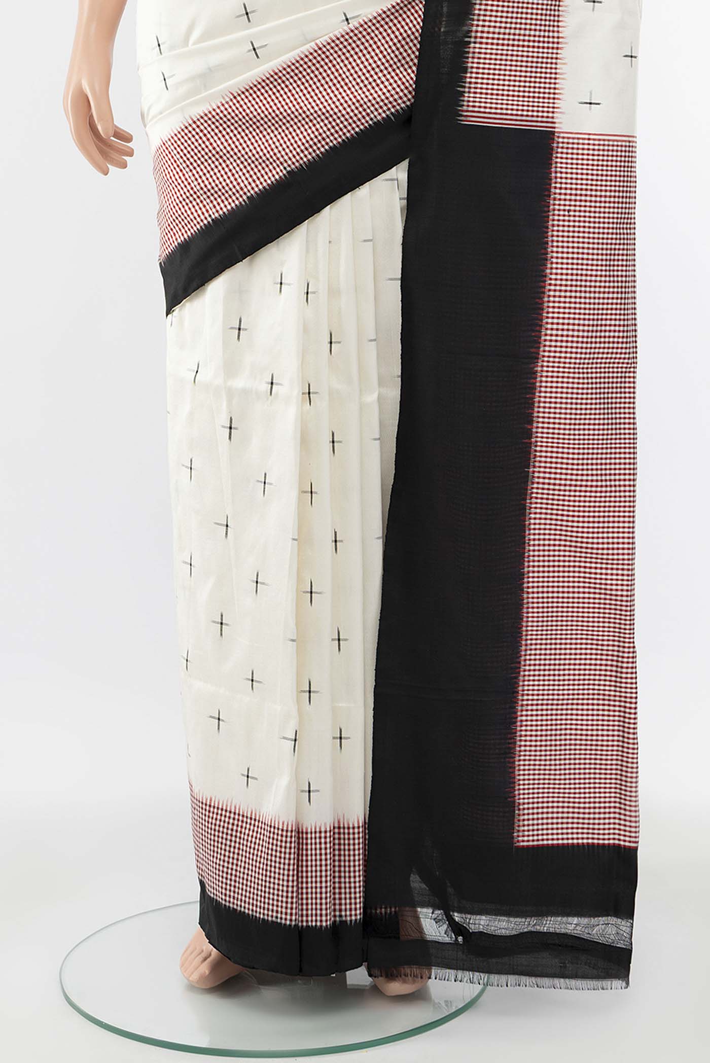 pleats pallu