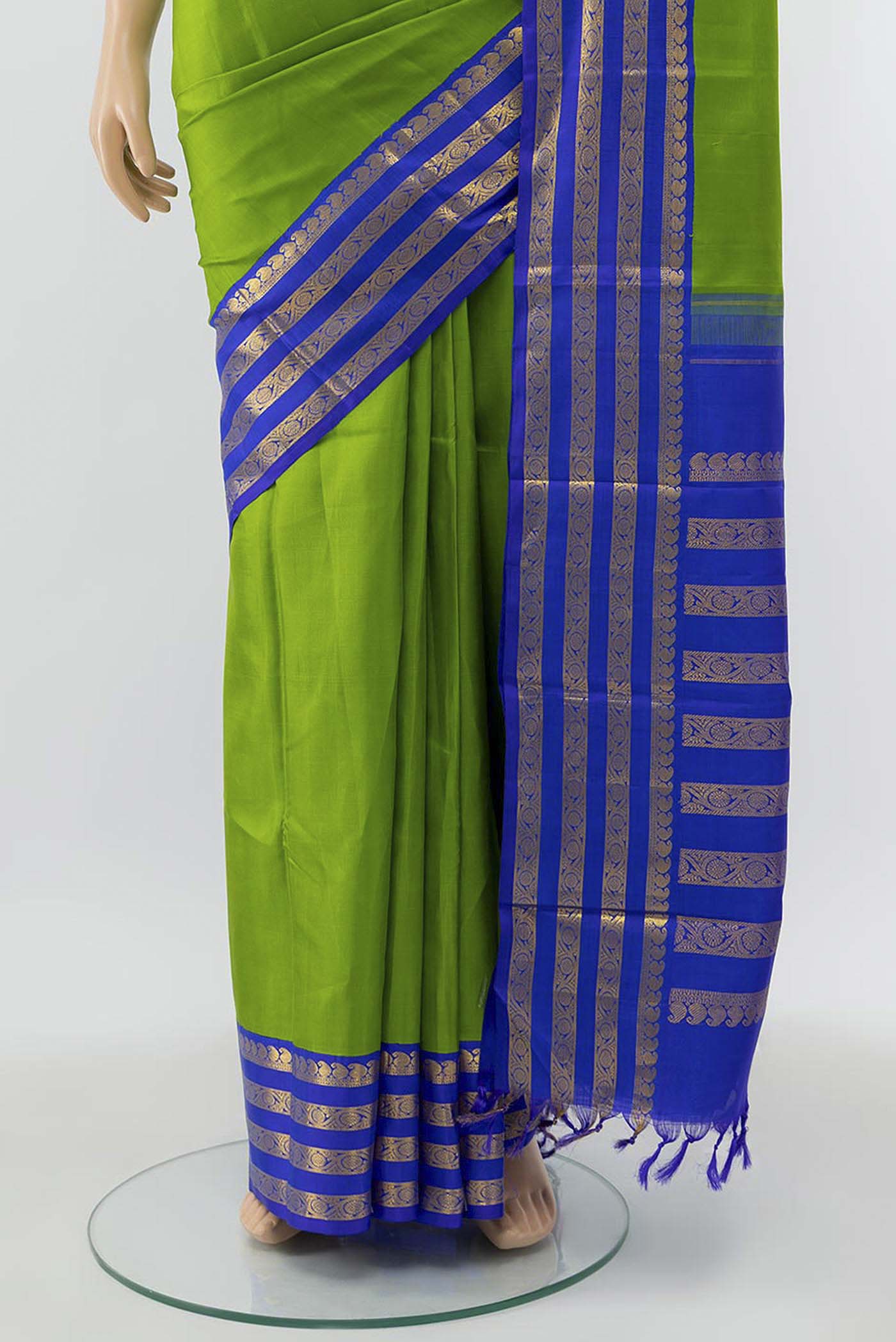 pleats pallu