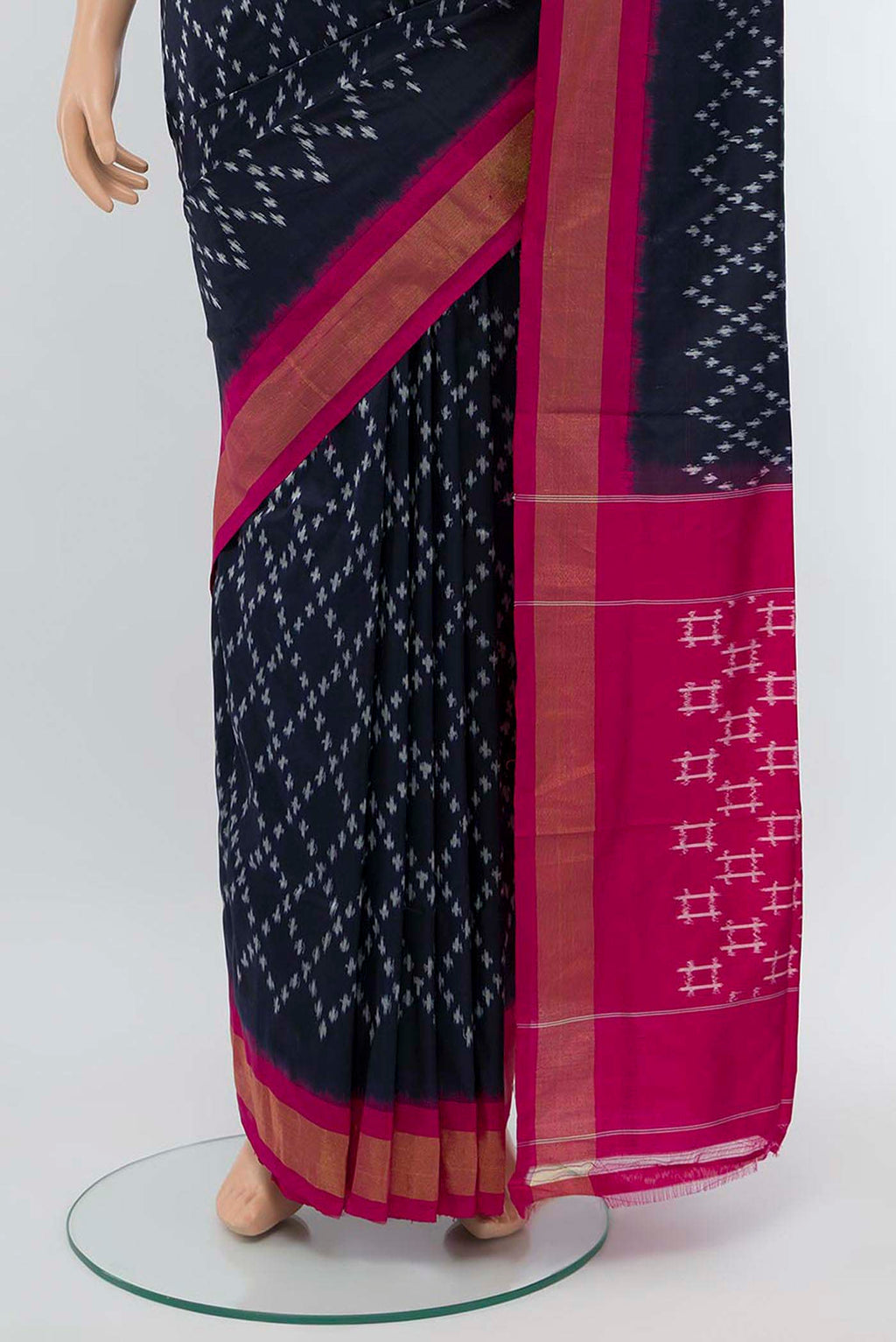 pleats pallu
