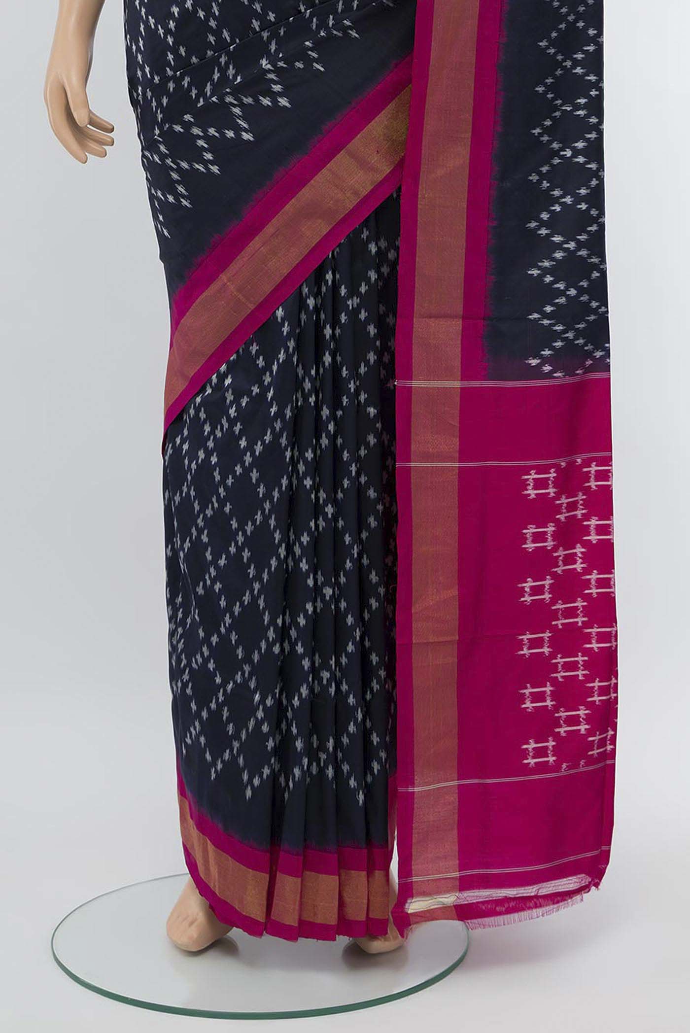 pleats pallu