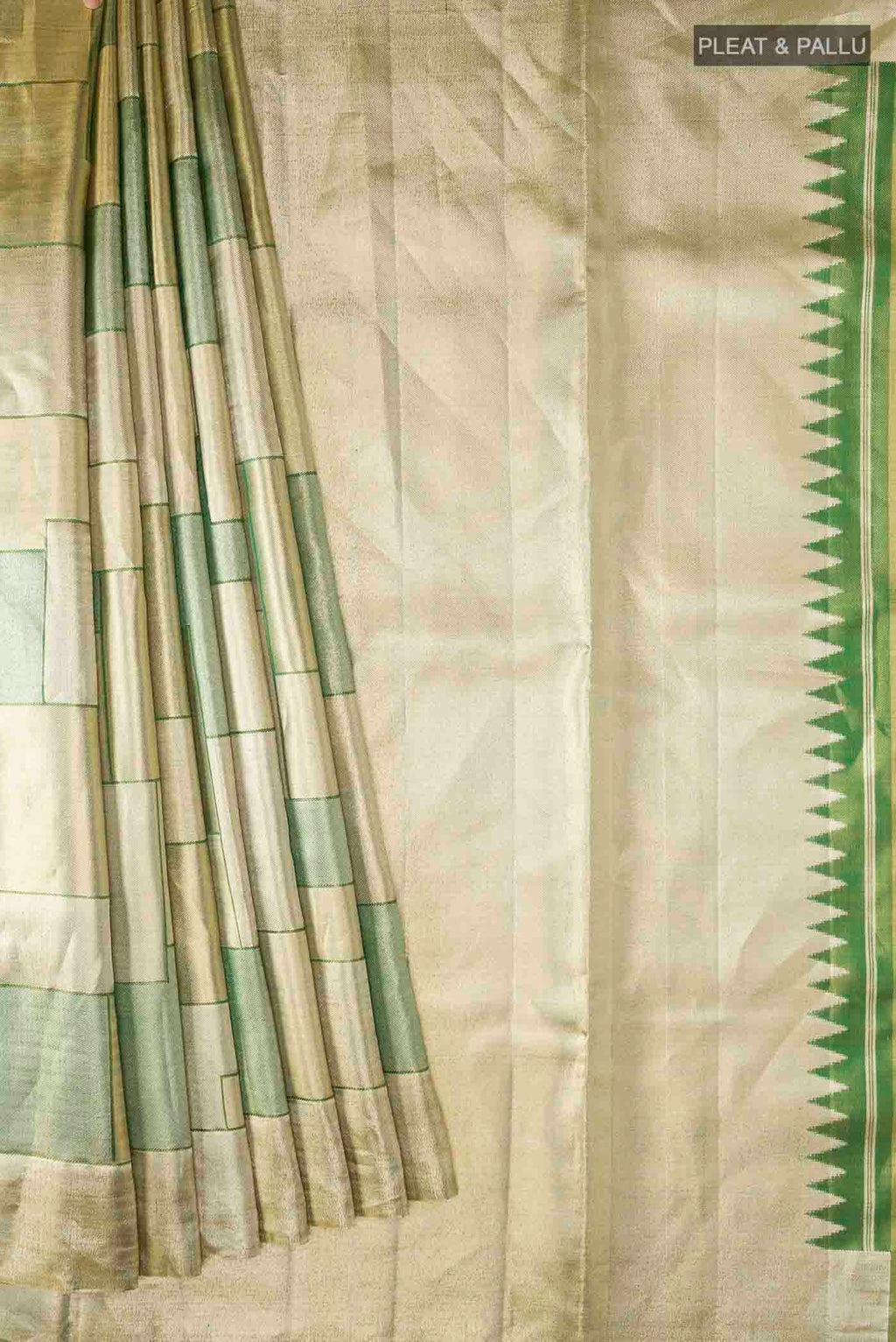 pleats pallu