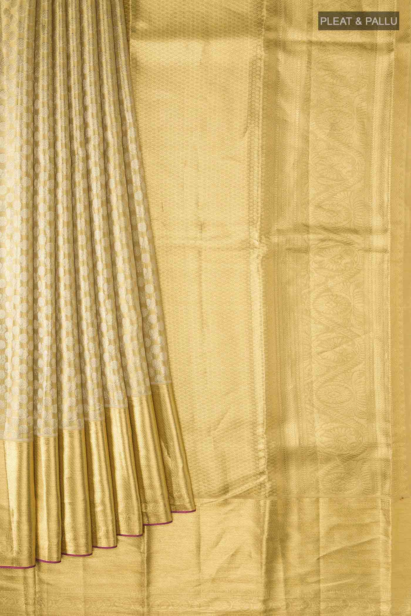 pleats pallu