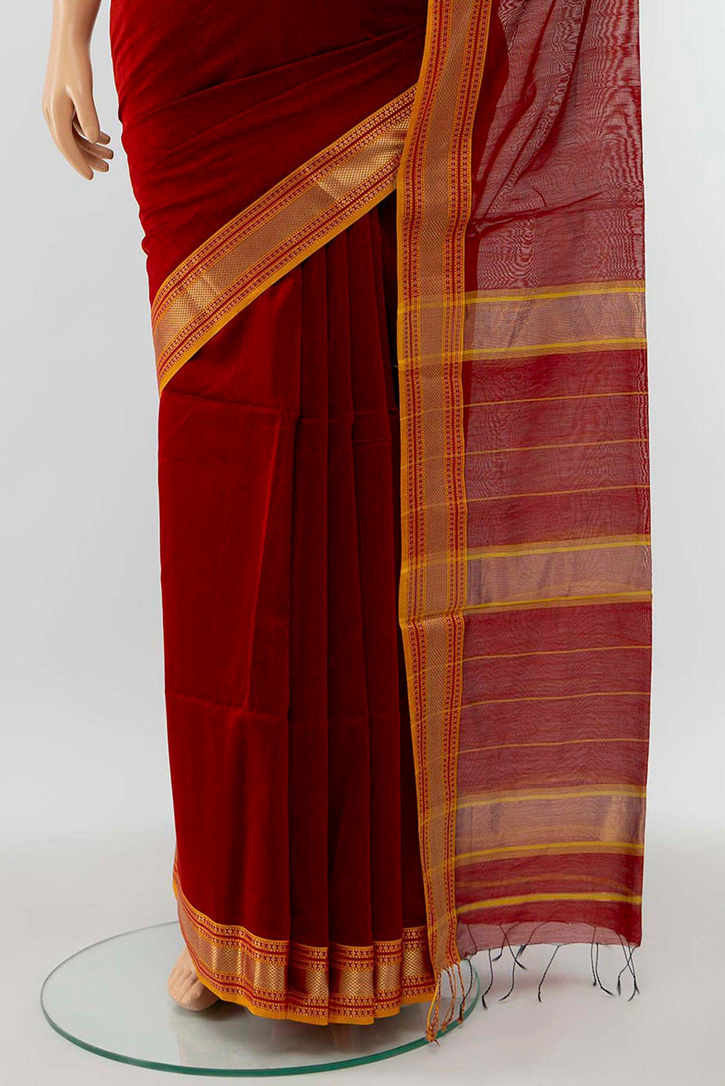 pleats pallu