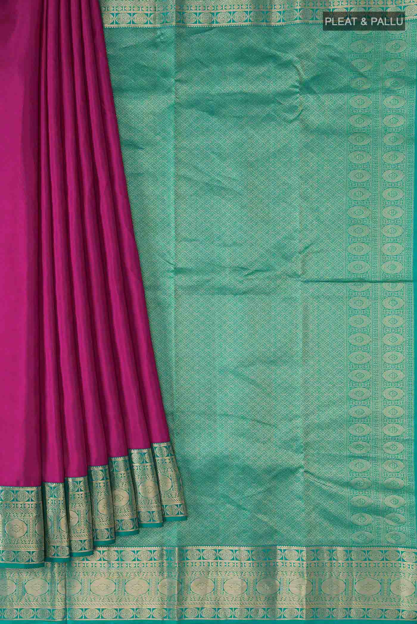pleats pallu