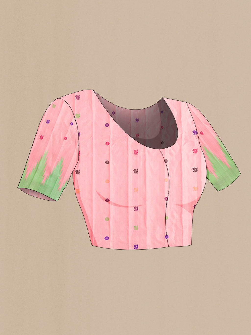 blouse closeup