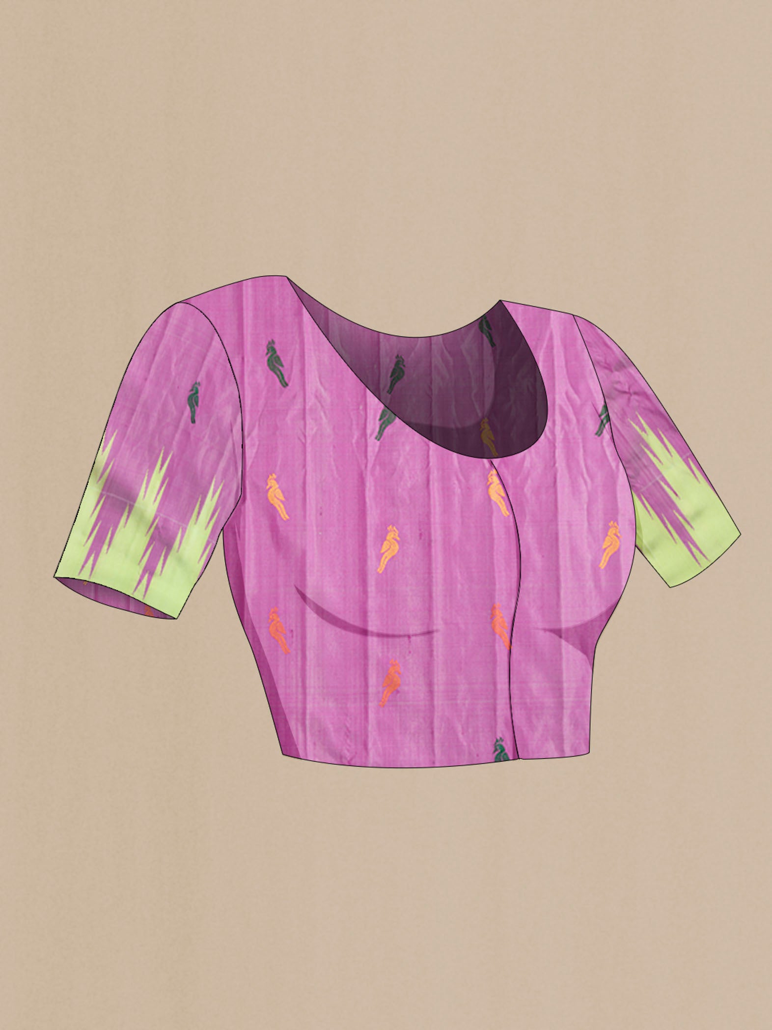 blouse closeup
