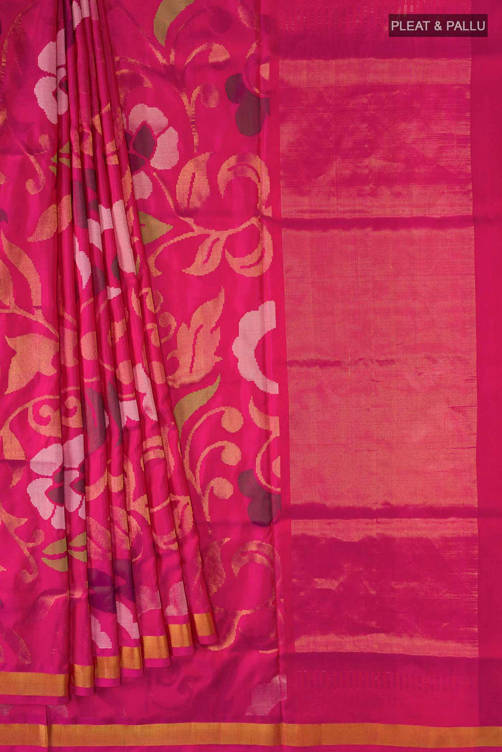 pleats pallu