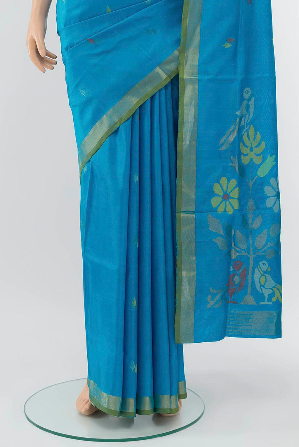 pleats pallu
