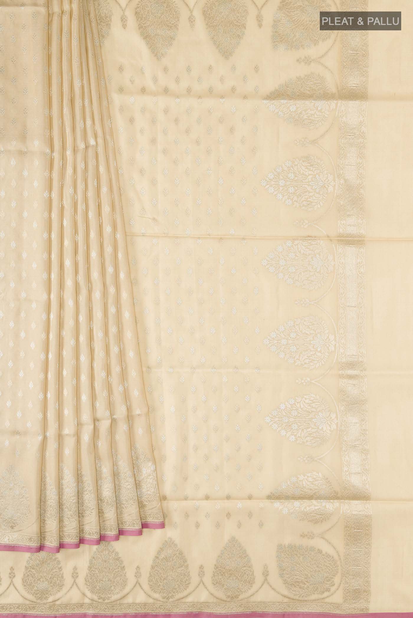 pleats pallu