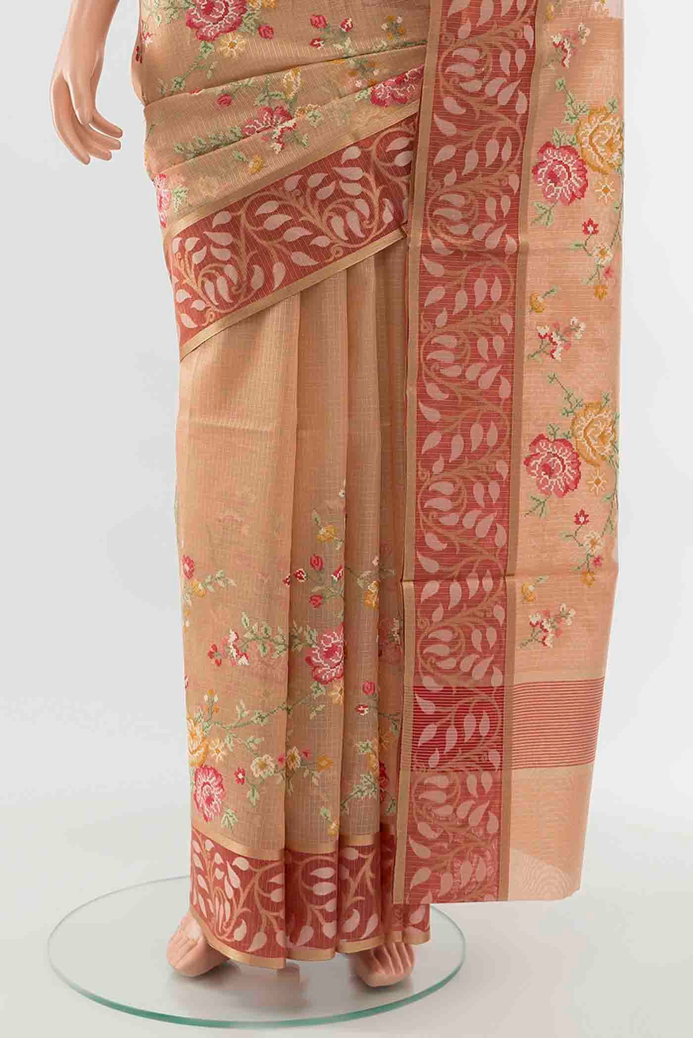 pleats pallu